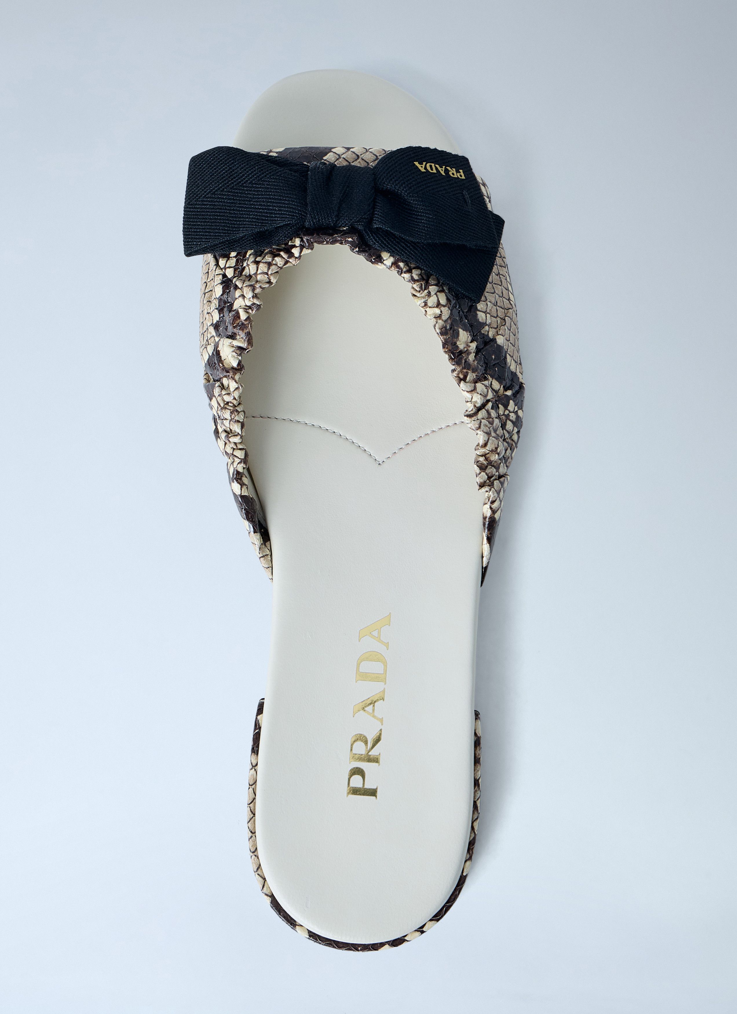 Prada Textured Slide Sandals Size US 9 / IT 39 - 6 Thumbnail