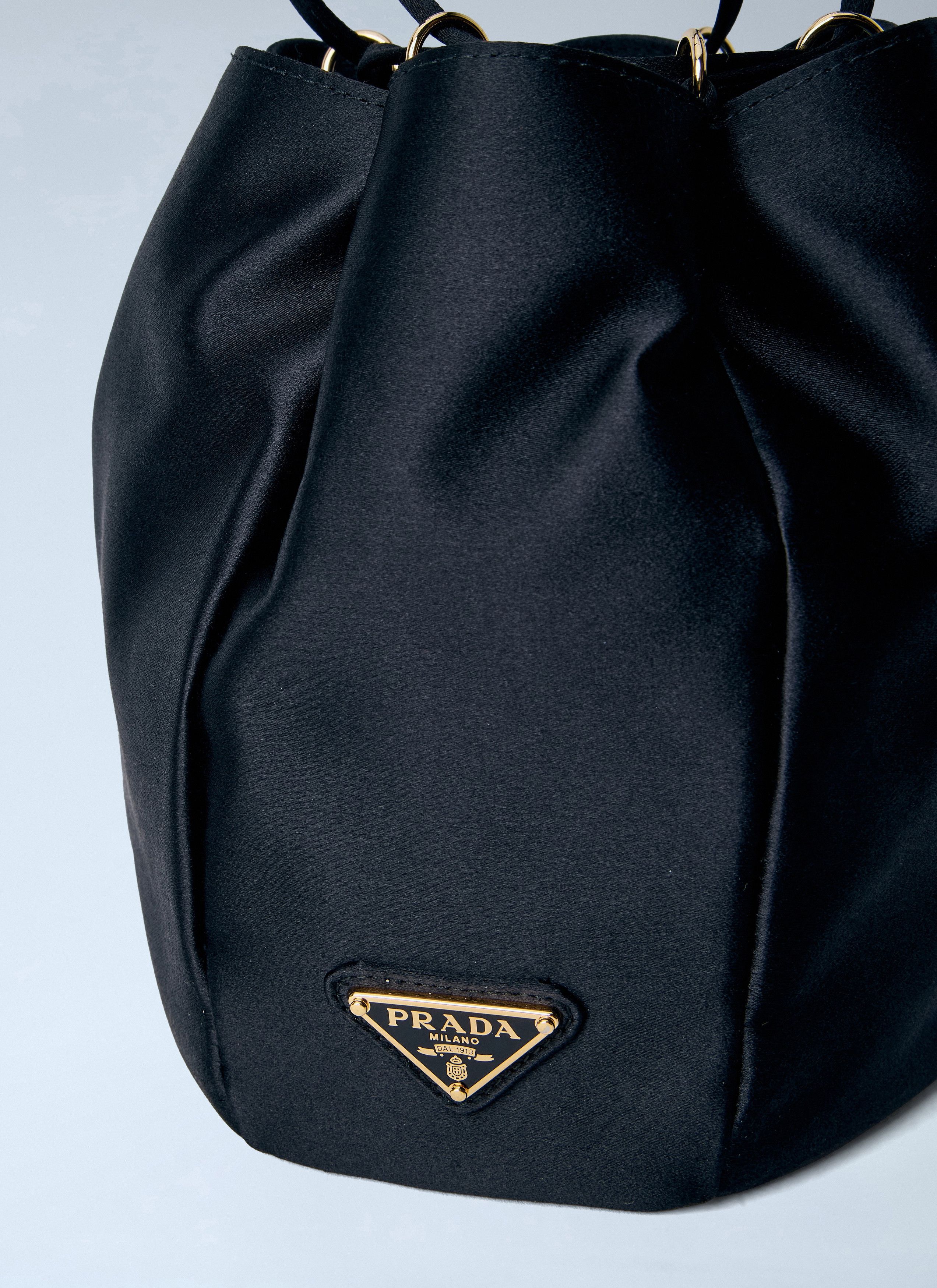 Prada Satin Mini Bucket Bag Size ONE SIZE - 4 Thumbnail