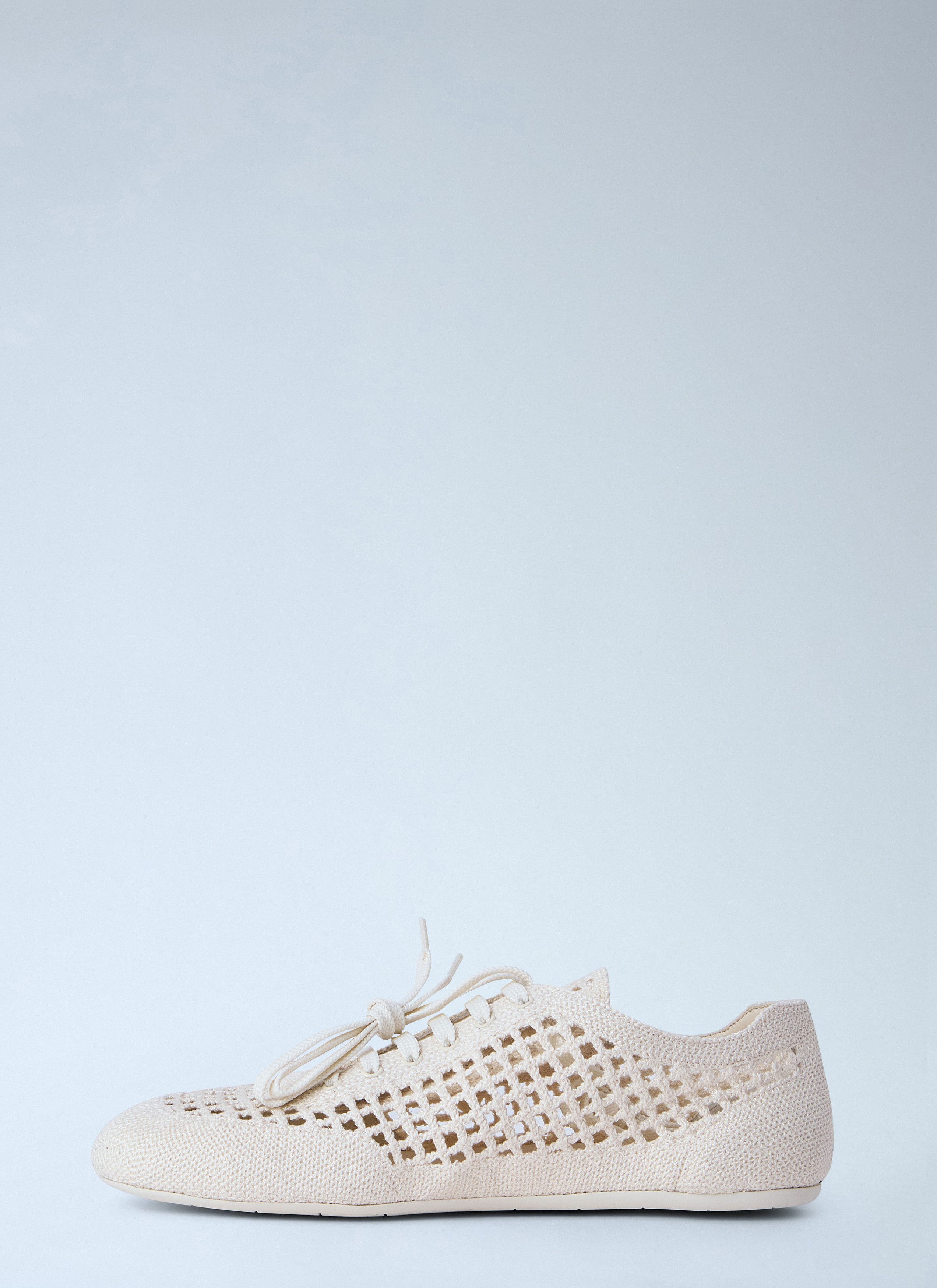 Prada Collapse Crochet Sneakers Size US 7 / IT 37 - 4 Thumbnail