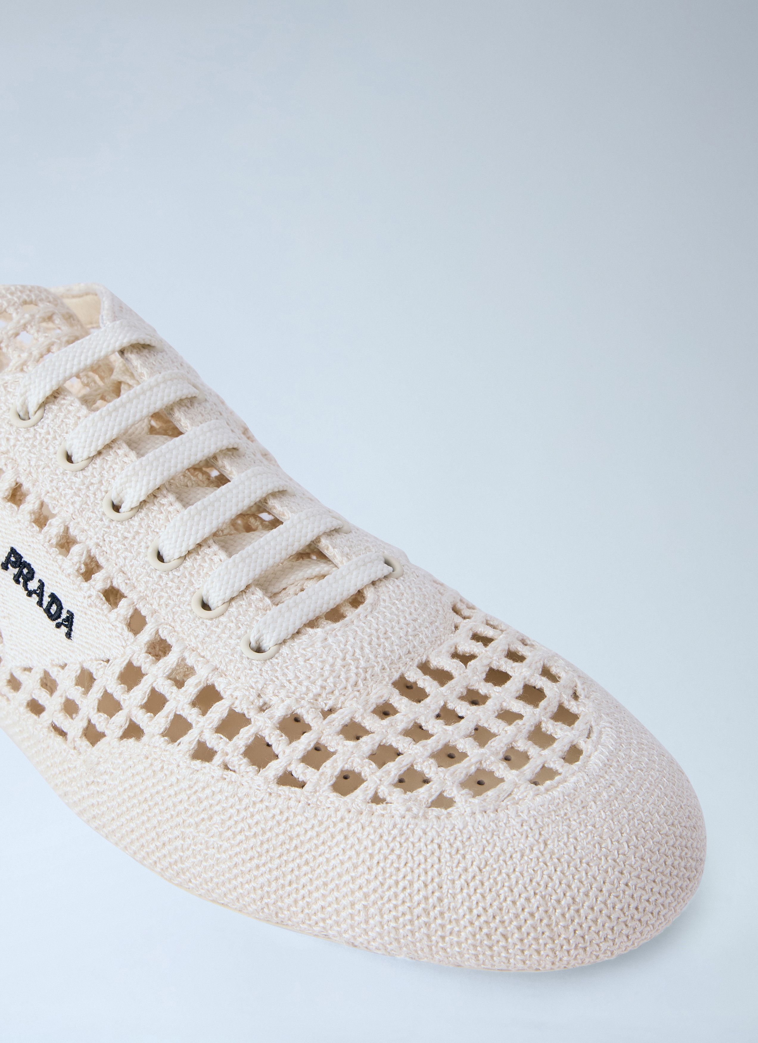 Prada Collapse Crochet Sneakers Size US 10 / IT 40 - 3 Thumbnail