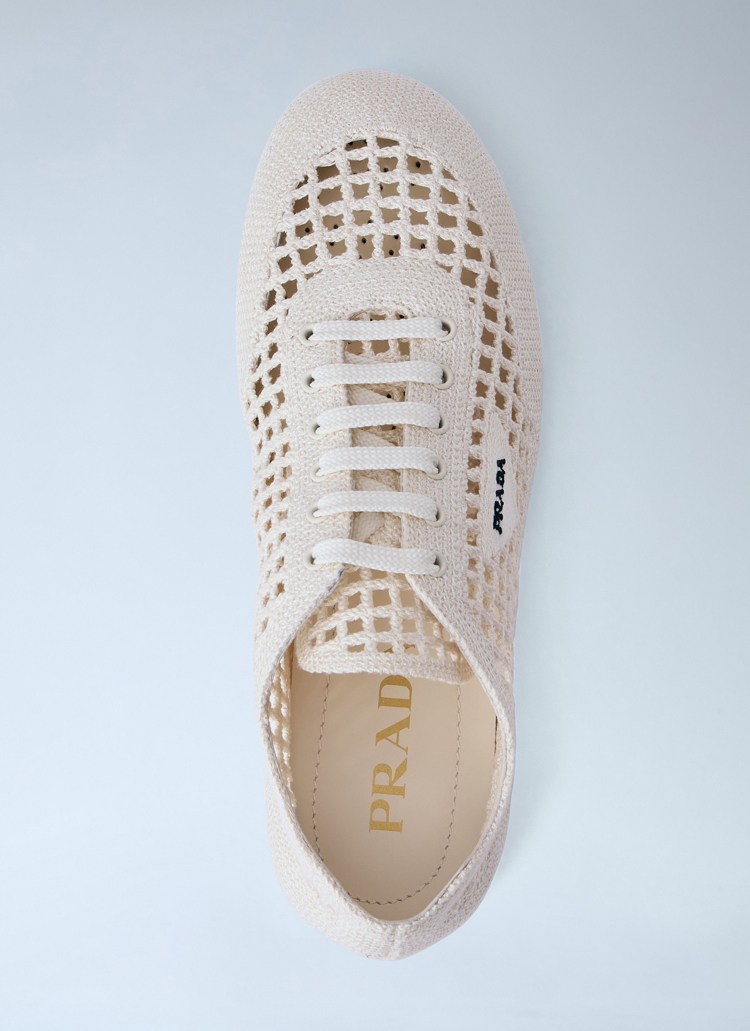 Prada Collapse Crochet Sneakers Size US 10 / IT 40 - 6 Thumbnail