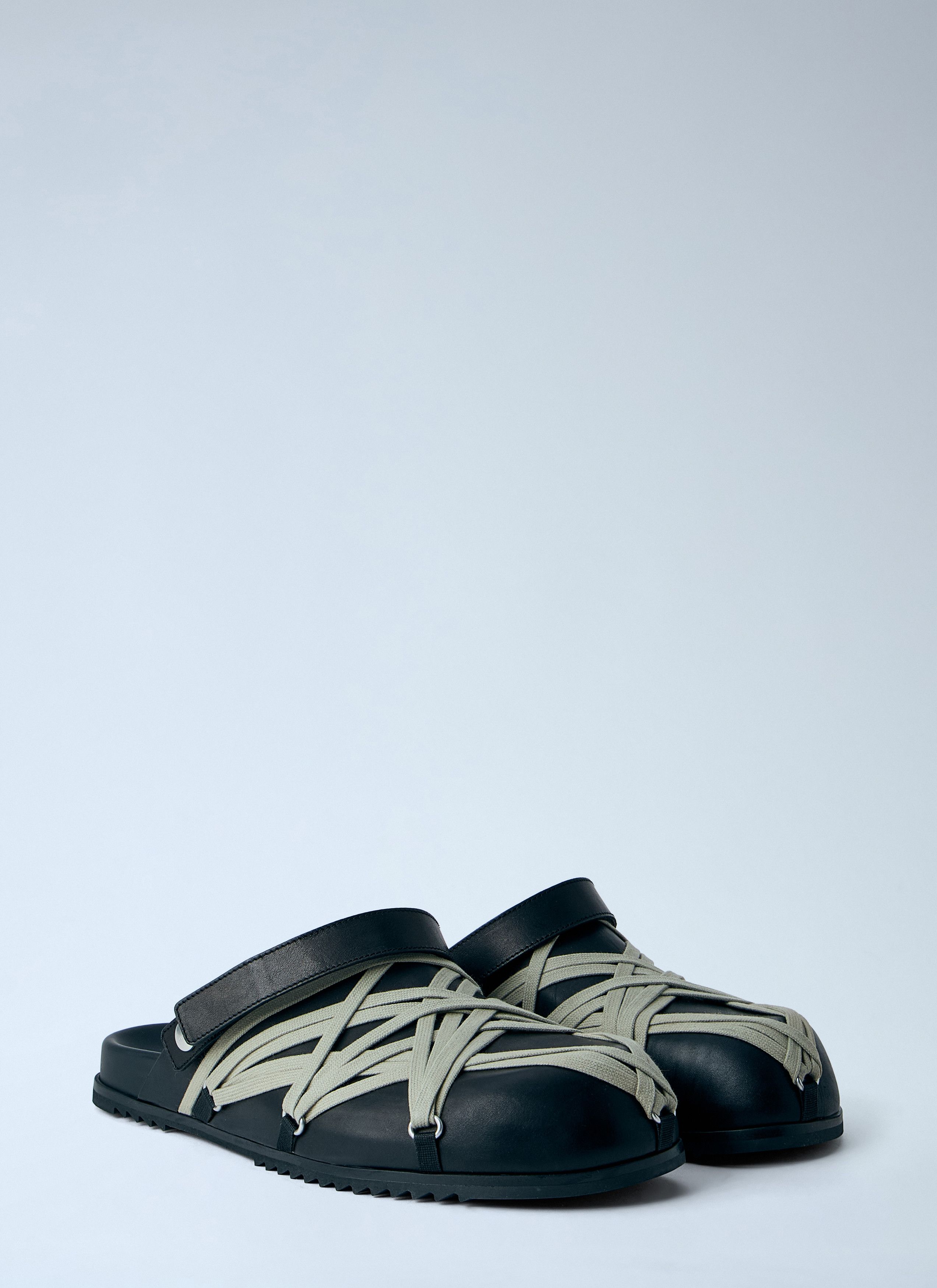 Rick Owens Megalace Mule Granola Flats Size US 7 / EU 40 - 2 Thumbnail