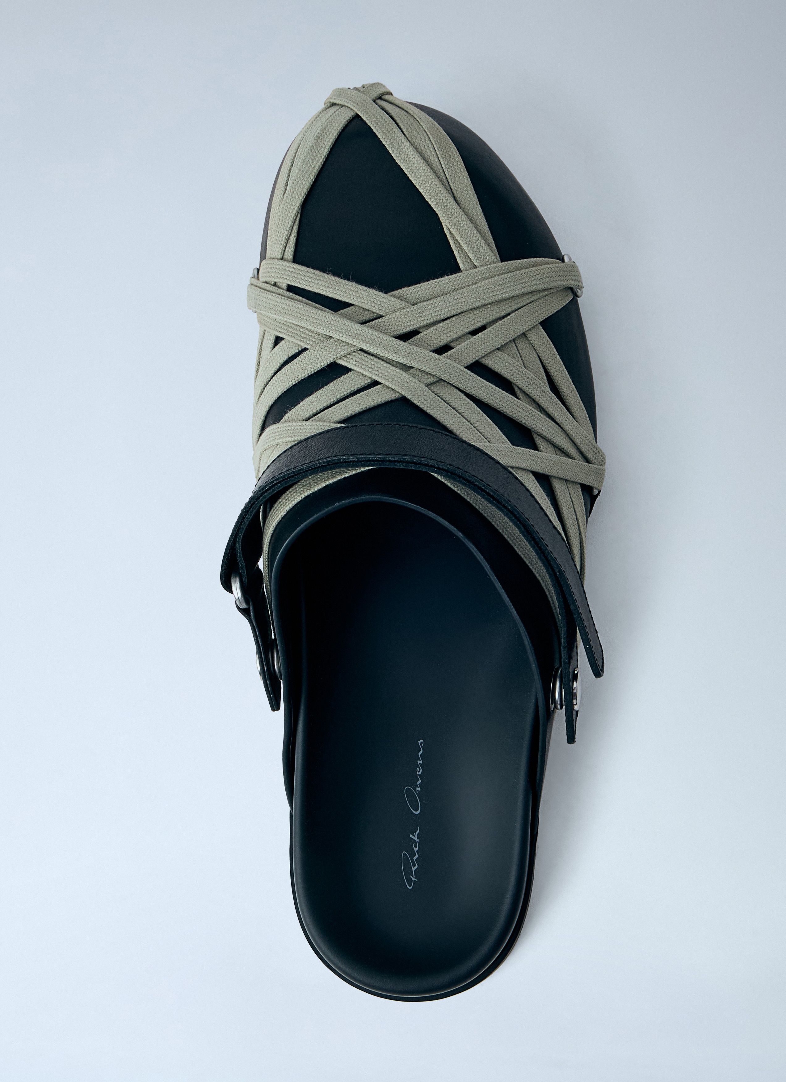 Rick Owens Megalace Mule Granola Flats Size US 11 / EU 44 - 6 Thumbnail