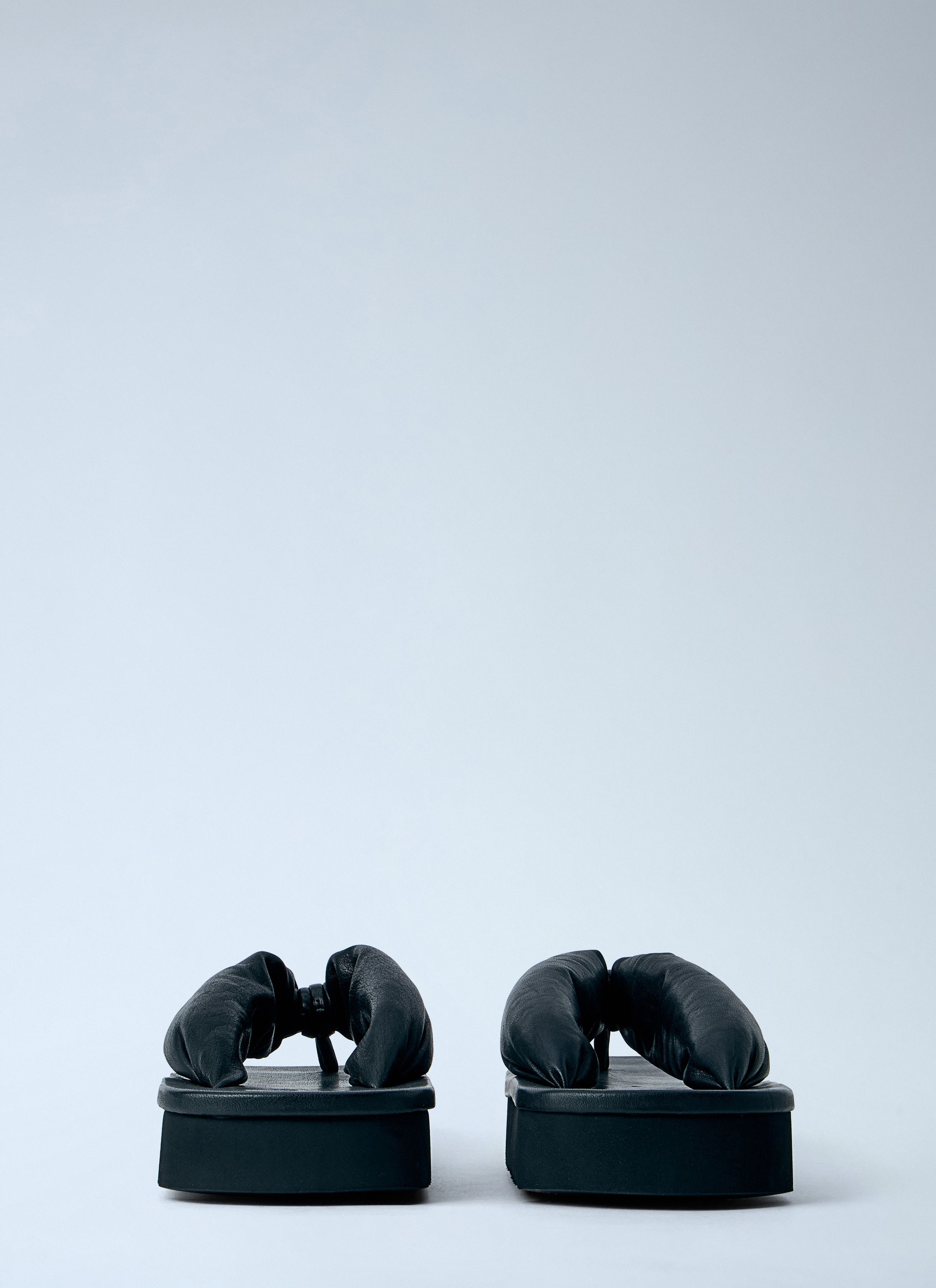 Rick Owens Hollywood Flip Flop Leather Sandals Size US 7 / EU 40 - 5 Thumbnail