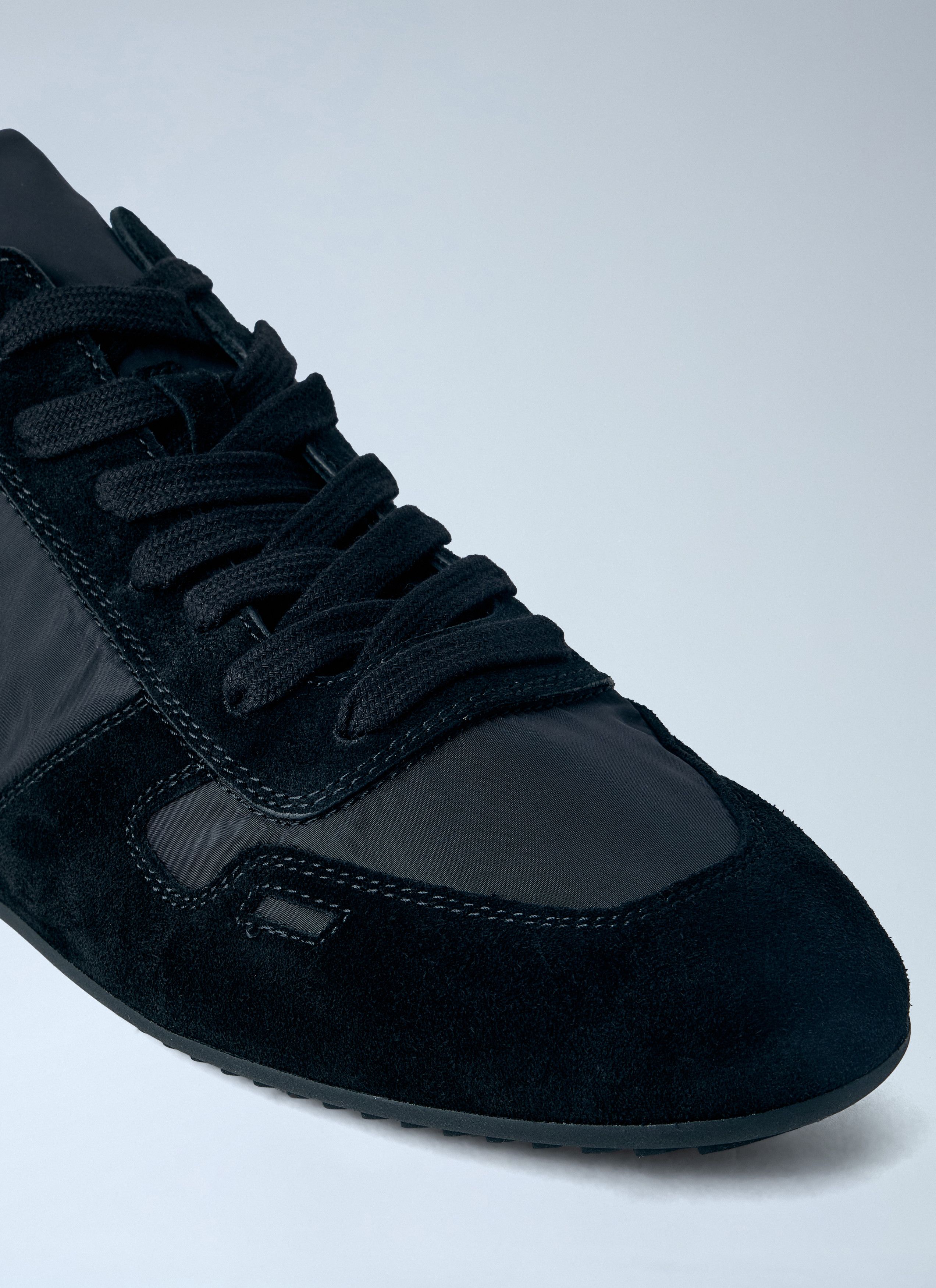 Rick Owens Minimal Suede-Trimmed Sneakers Size US 7 / EU 40 - 3 Thumbnail