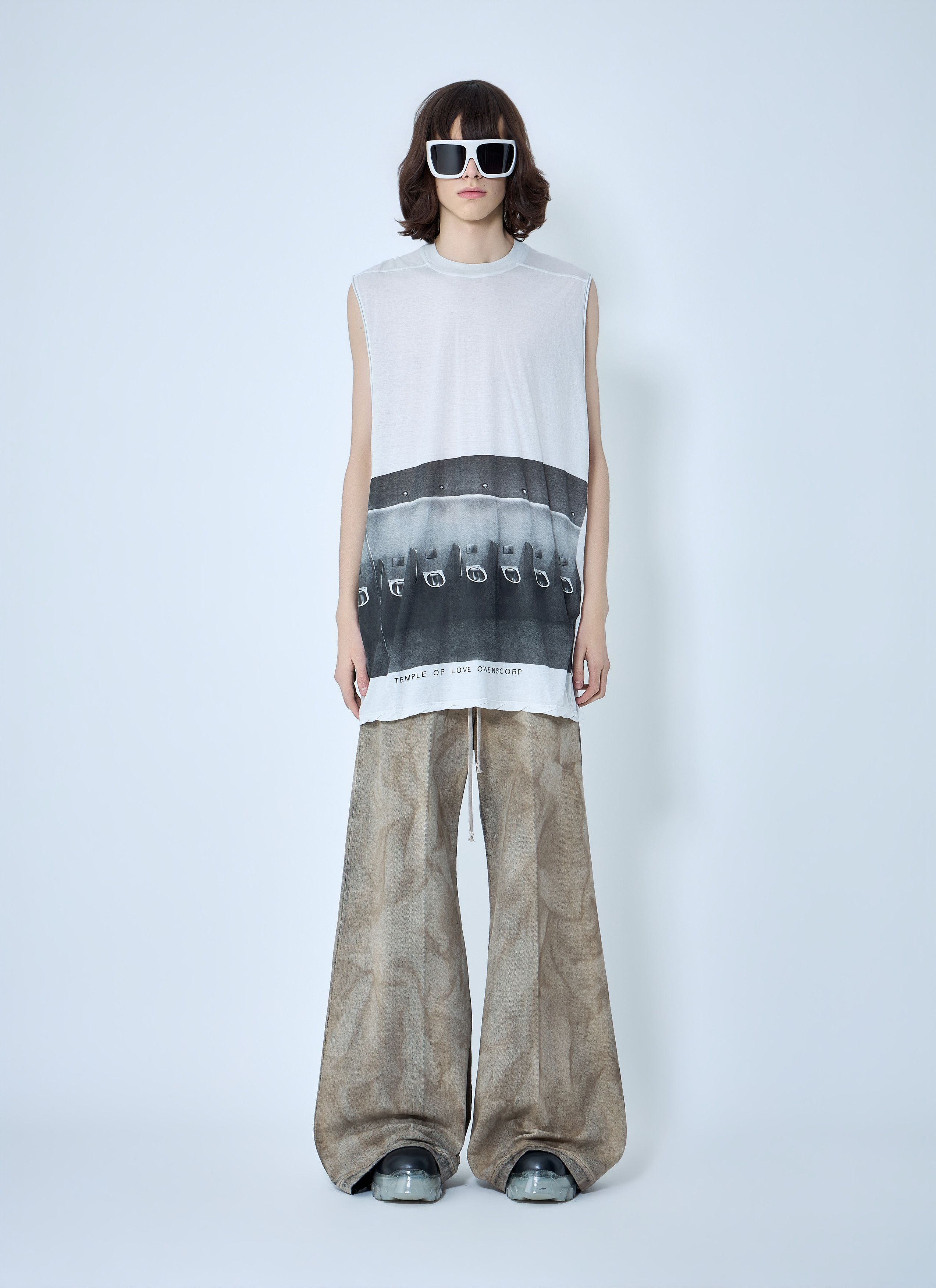 Rick Owens Sleeveless Graphic Top Size US S / EU 44-46 / 1 - 2 Thumbnail