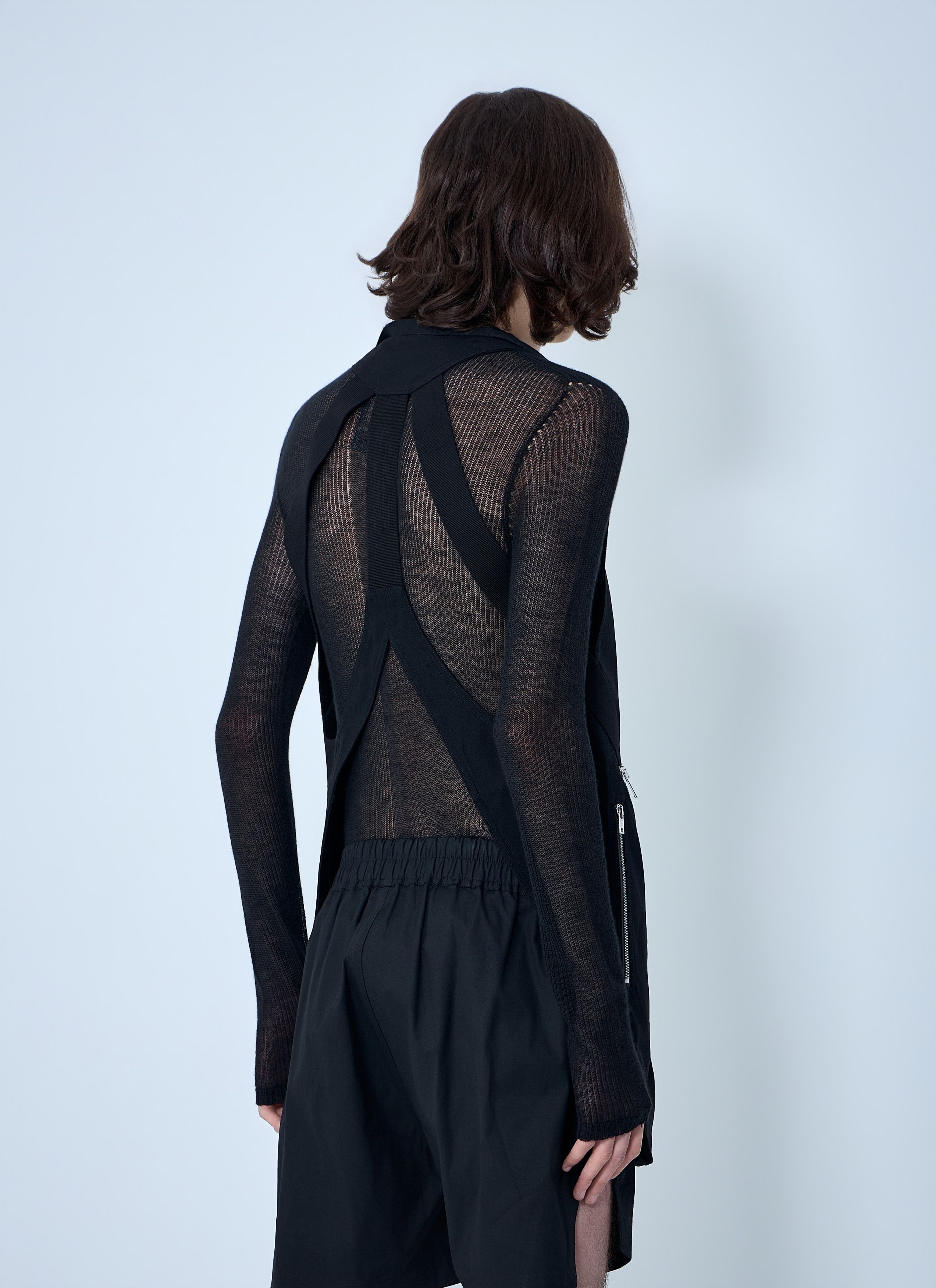 Rick Owens Asymmetric Zip Detail Vest Size US M / EU 48-50 / 2 - 4 Thumbnail
