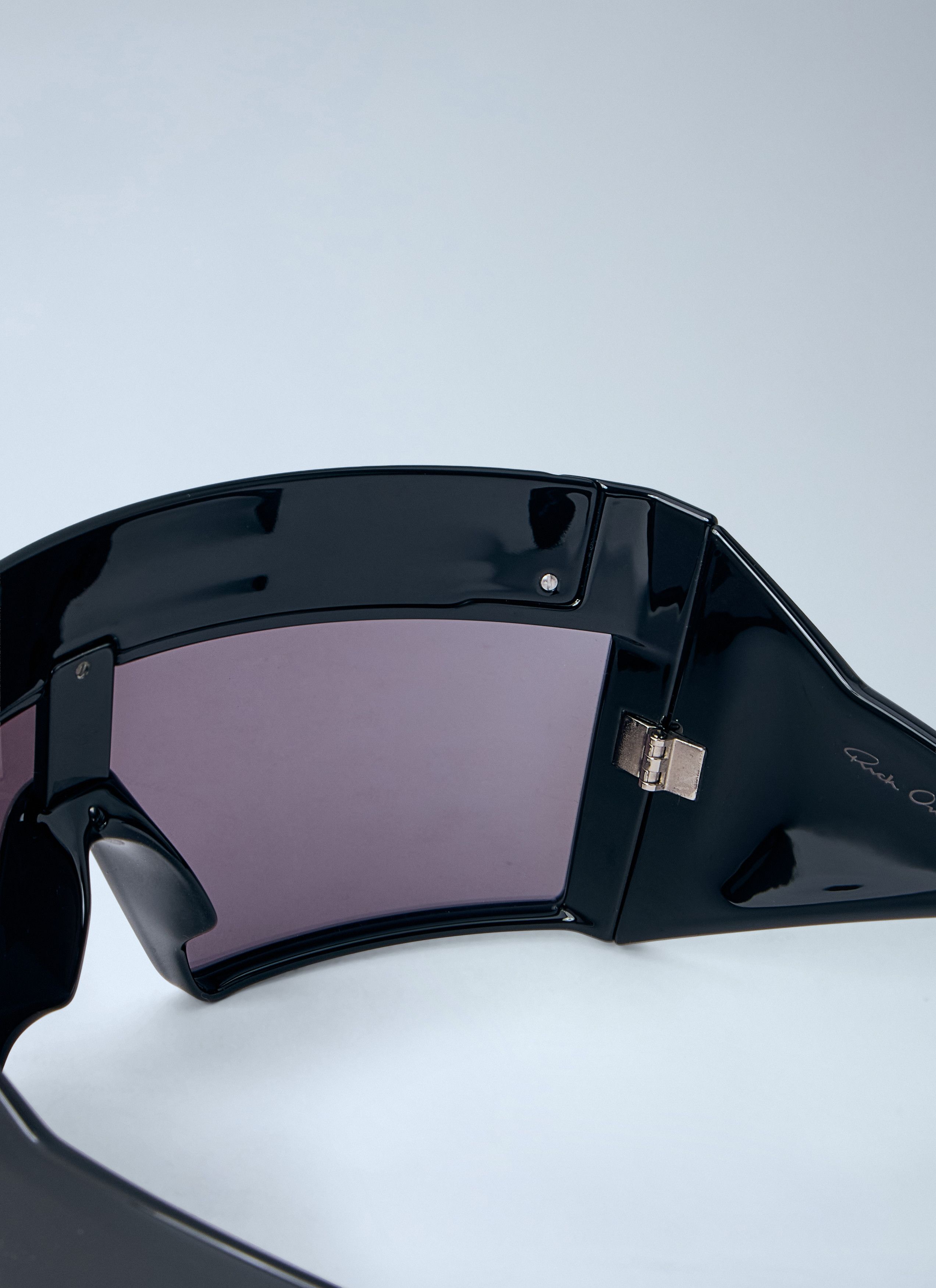 Rick Owens Shield-Frame Sunglasses Size ONE SIZE - 6 Thumbnail