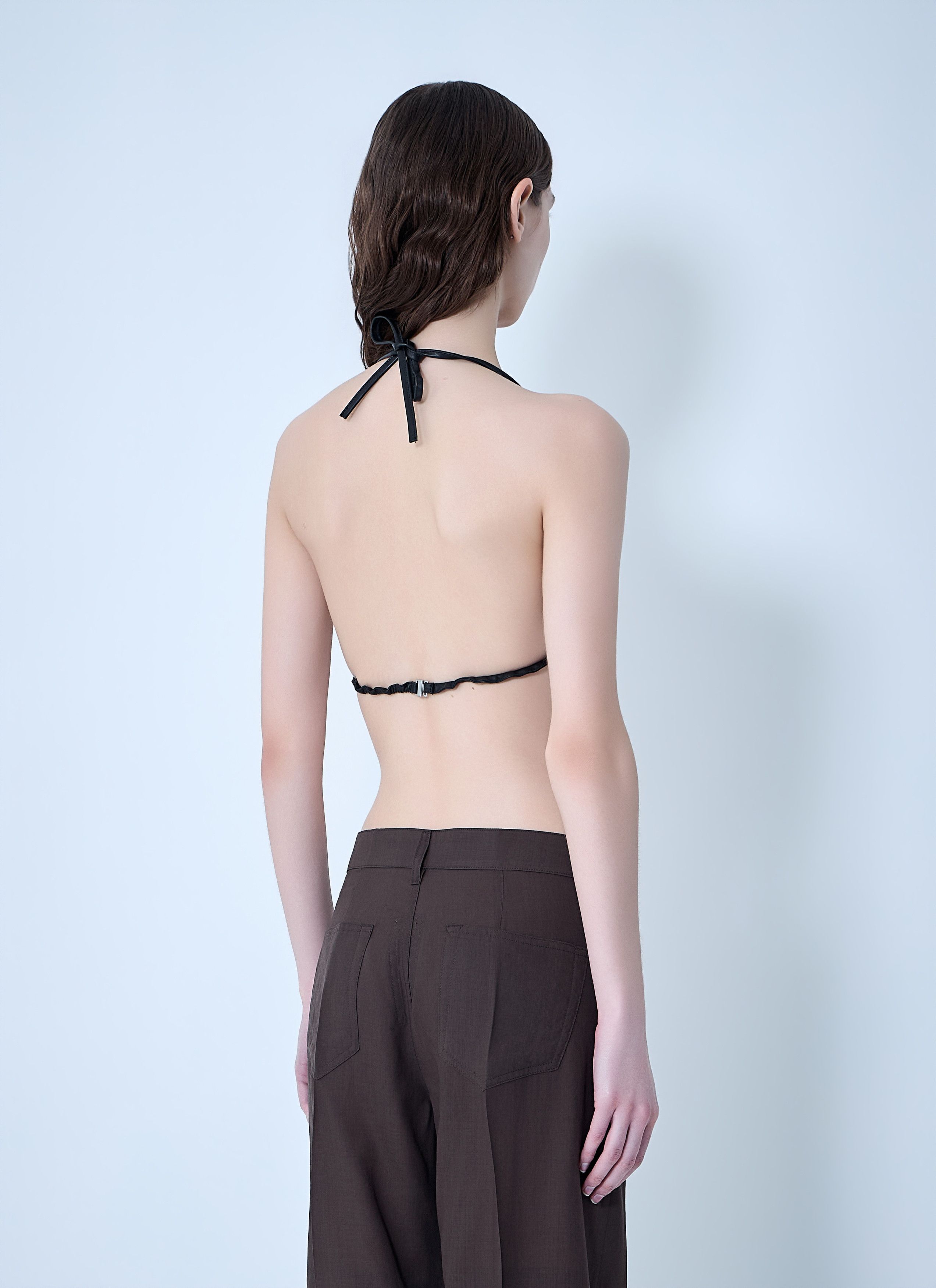 Rick Owens Leather Triangle Bikini Top Size M / US 6-8 / IT 42-44 - 4 Thumbnail