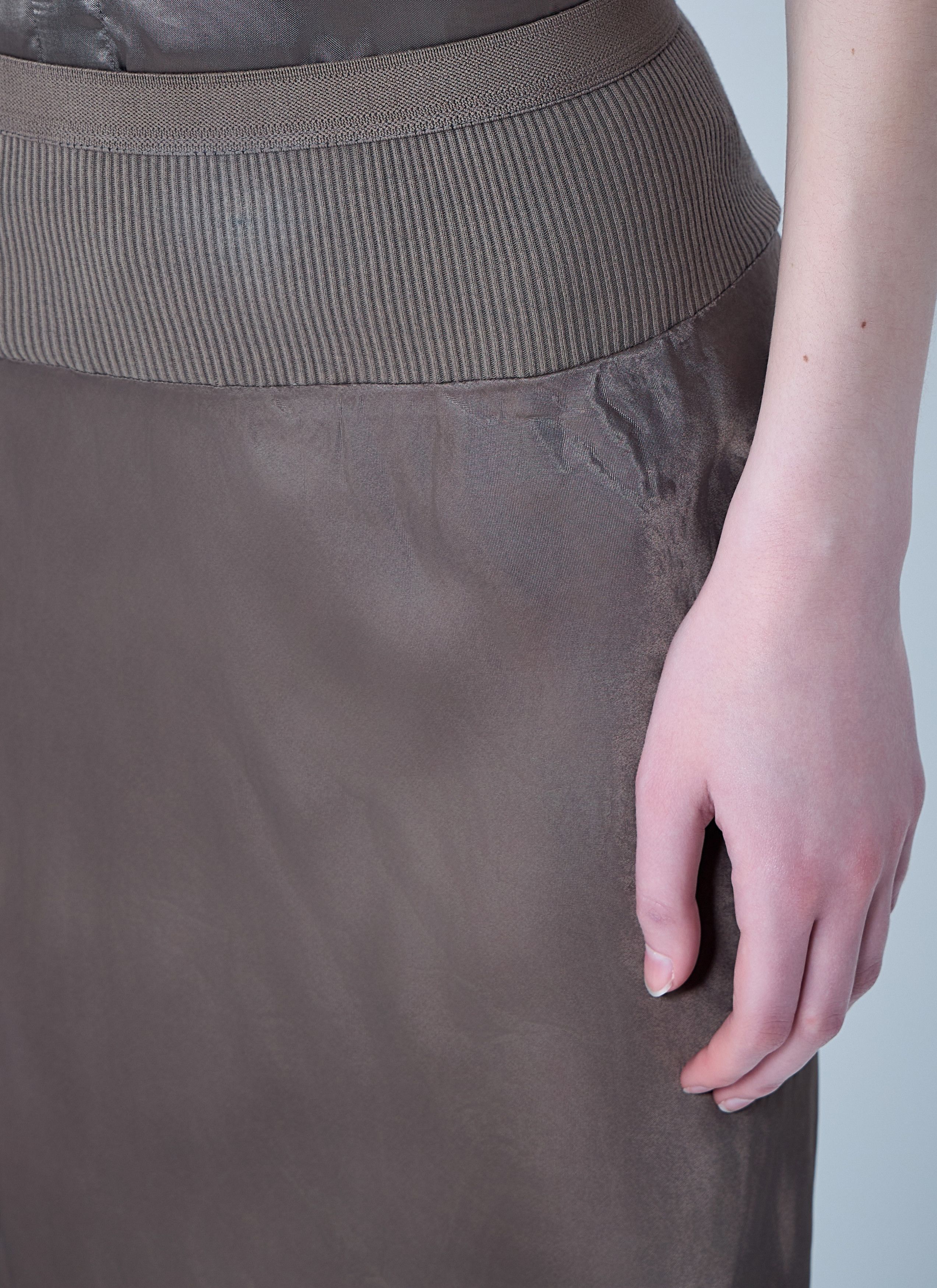 Rick Owens A Line Bias Skirt Size 28" / US 6 / IT 42 - 5 Thumbnail