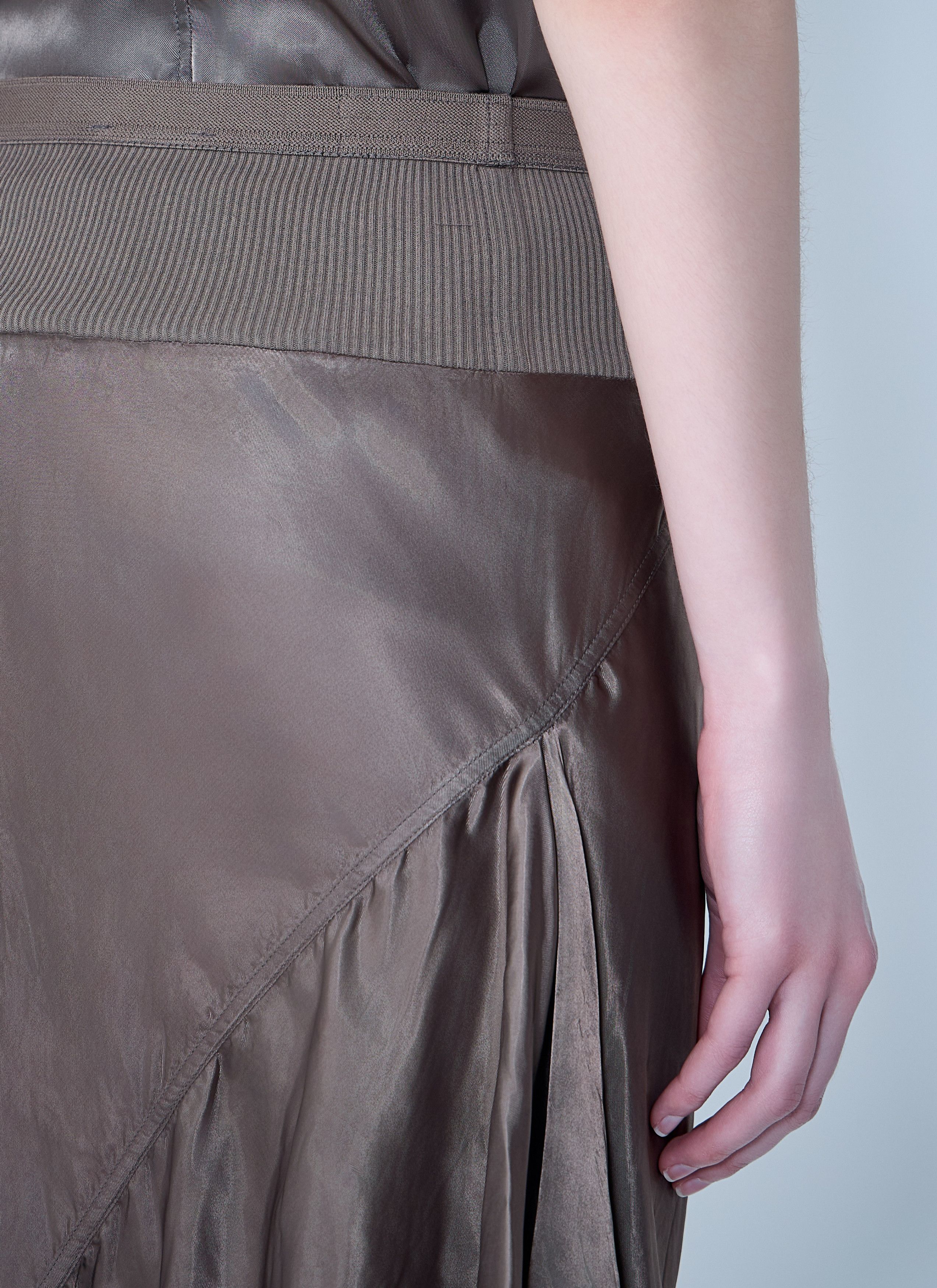 Rick Owens A Line Bias Skirt Size 30" / US 8 / IT 44 - 6 Thumbnail