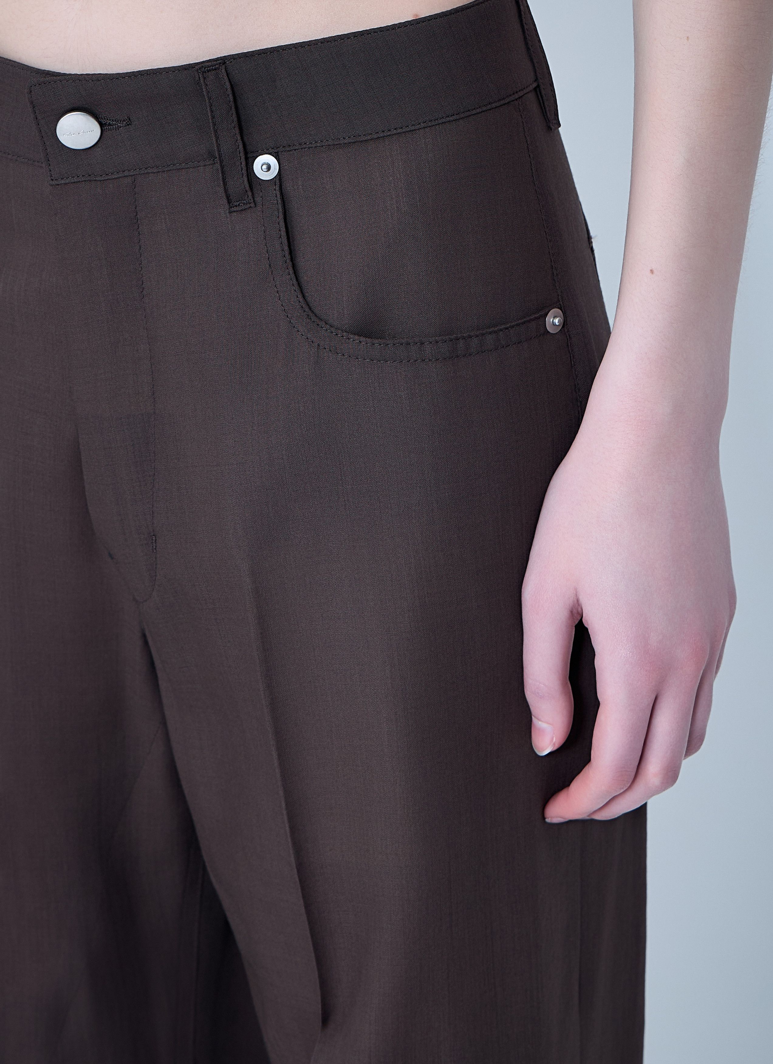 Rick Owens Tailored Geth Pants Size 28" / US 6 / IT 42 - 5 Thumbnail