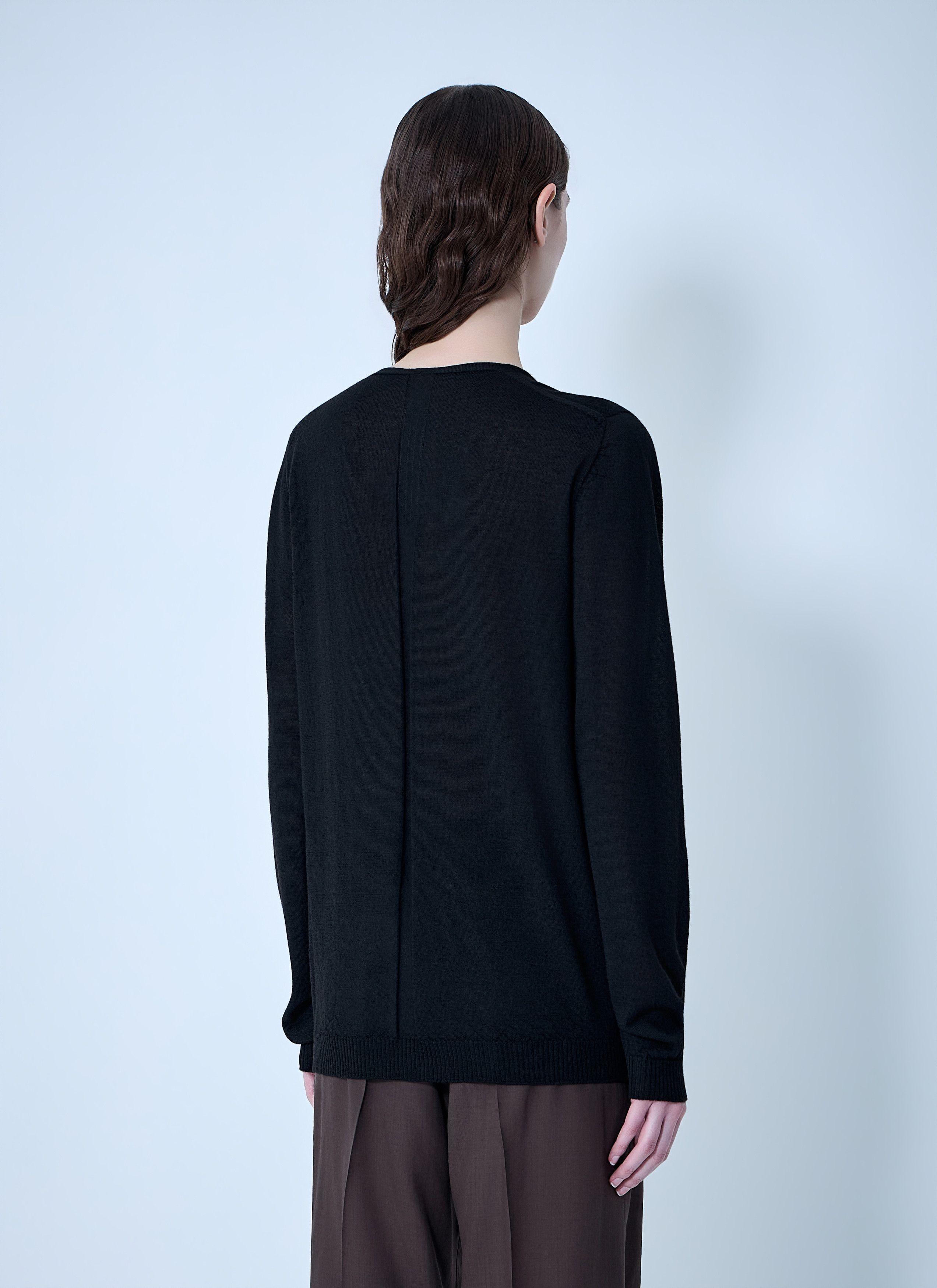 Rick Owens V Neck Pull Knit Size M / US 6-8 / IT 42-44 - 4 Thumbnail