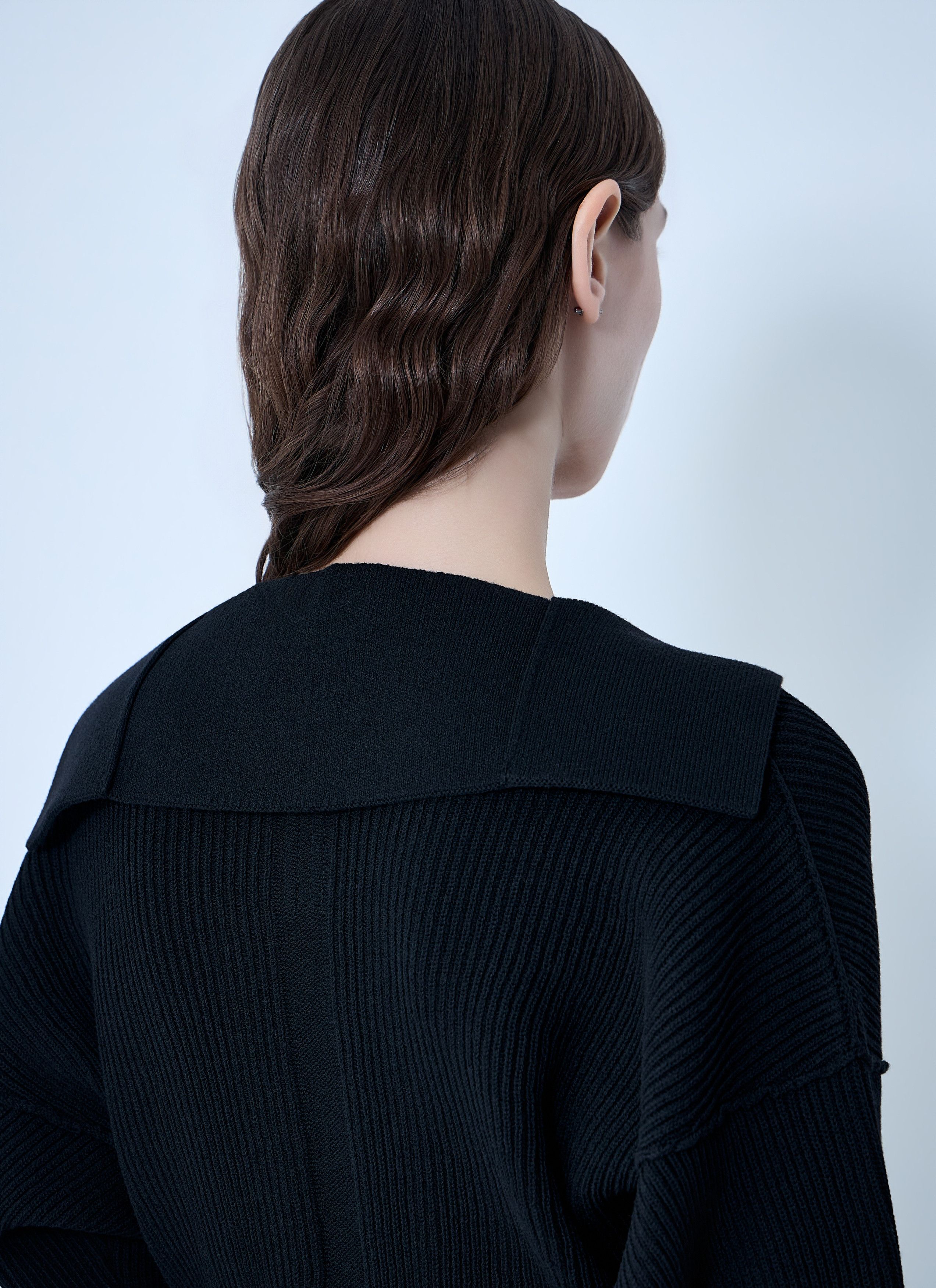Rick Owens Dracu Cropped V Knit Size M / US 6-8 / IT 42-44 - 6 Thumbnail