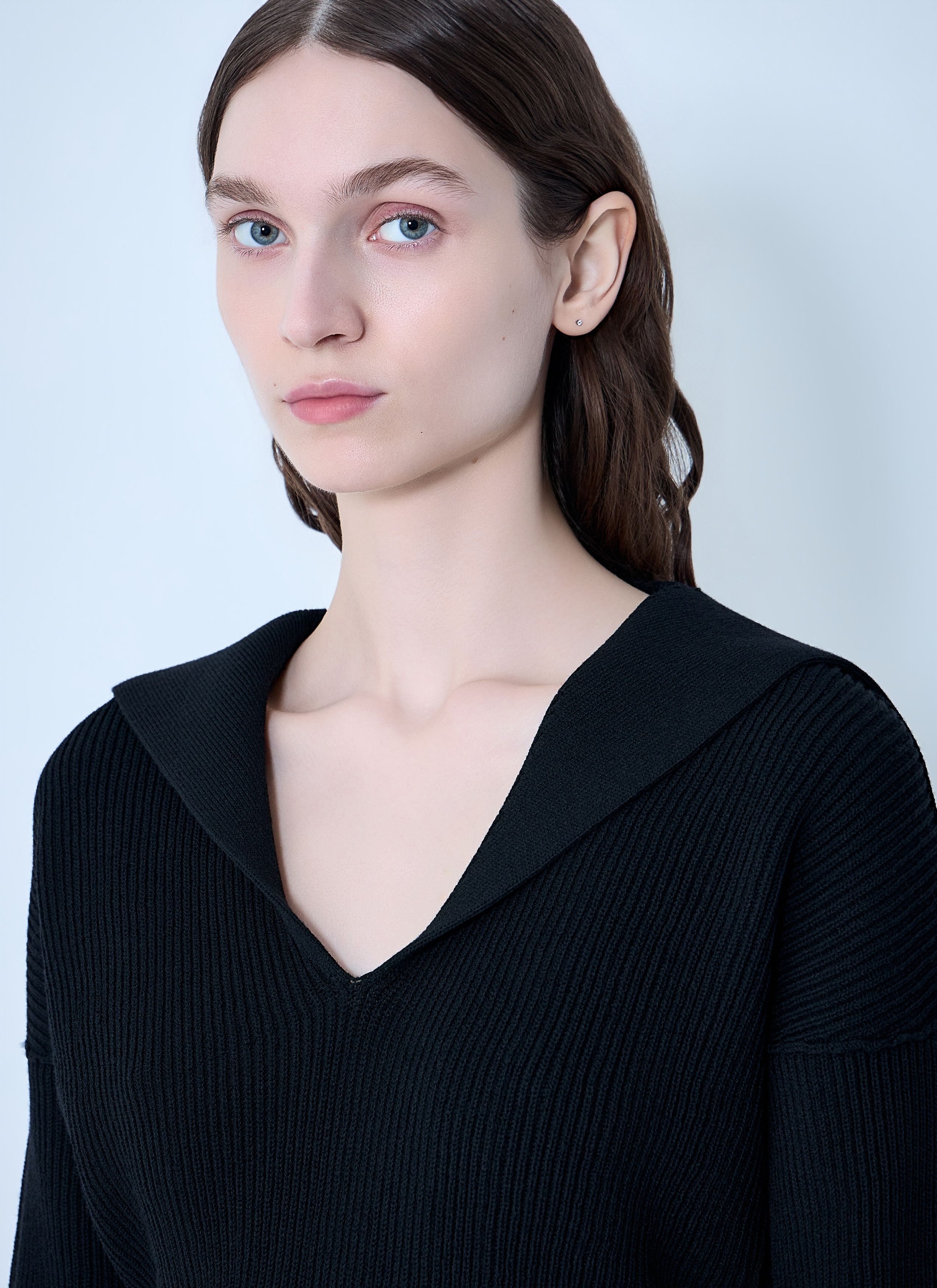 Rick Owens Dracu Cropped V Knit Size S / US 4 / IT 40 - 5 Thumbnail