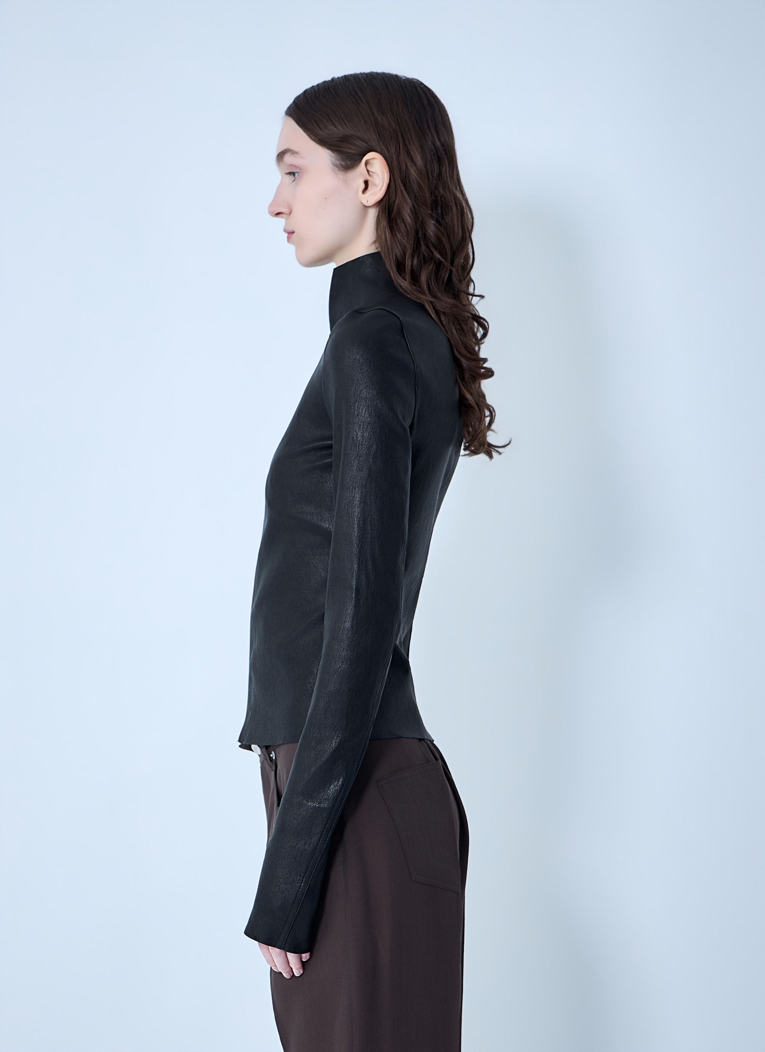 Rick Owens Gary Leather Jacket Size M / US 6-8 / IT 42-44 - 3 Thumbnail