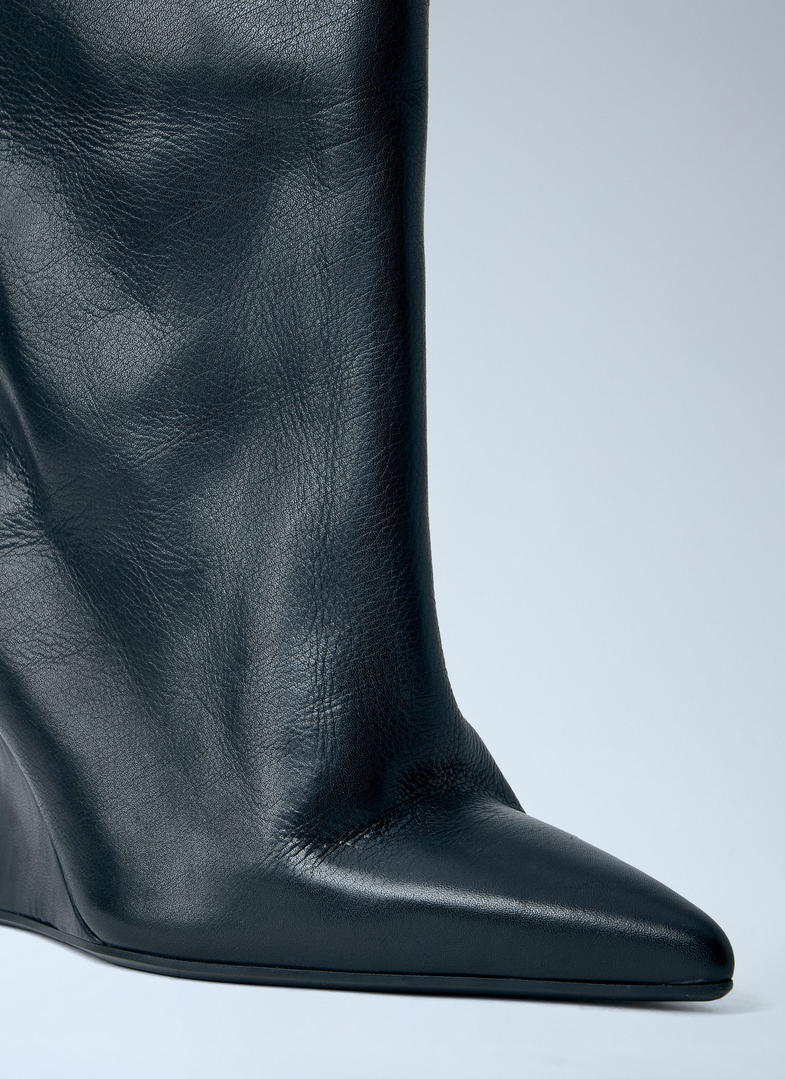 Rick Owens Cantilever 8 Sharp Flared Boots Size US 10 / IT 40 - 3 Thumbnail