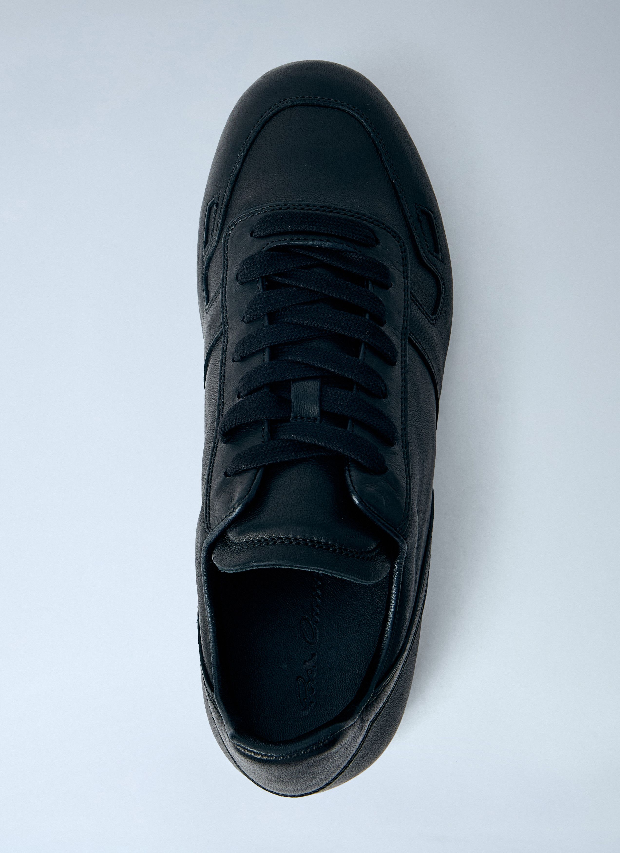 Rick Owens Minimal Leather Sneakers Size US 9 / IT 39 - 6 Thumbnail