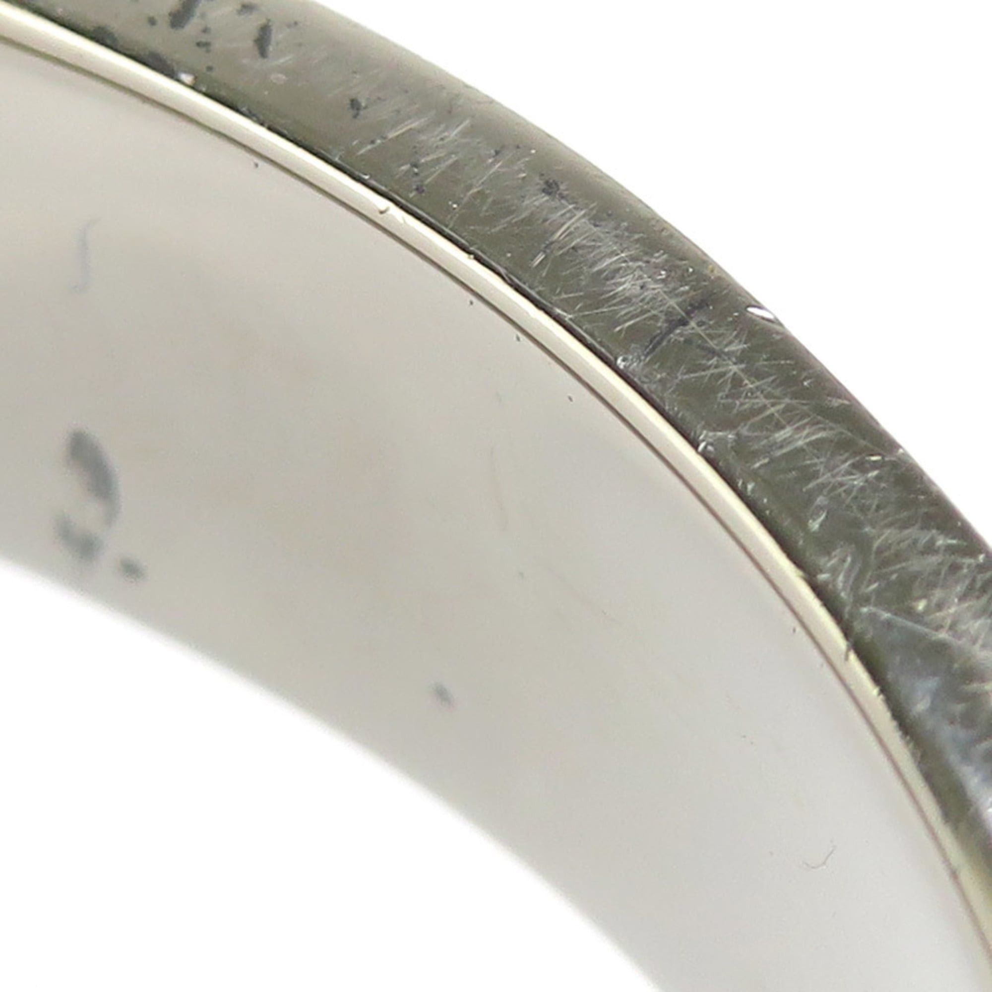 Hermes Hermes Bangle Bracelet Clic Clack H Metal Enamel Silver Off-White Women's e61915a Size ONE SIZE - 12 Thumbnail