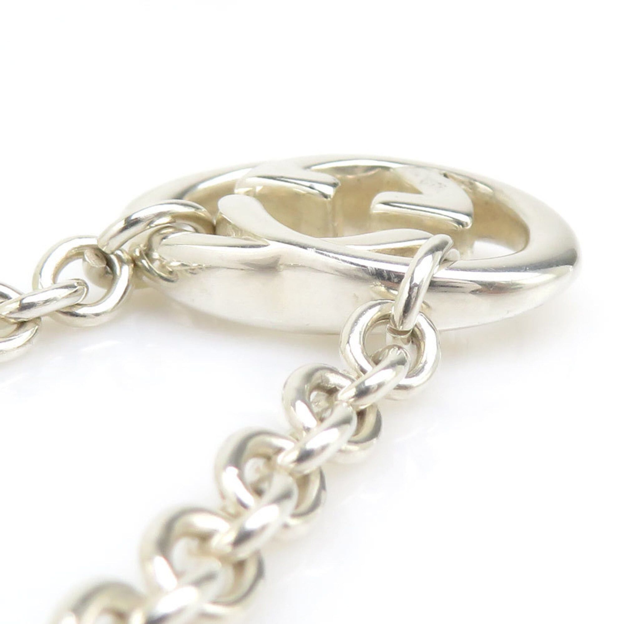 Gucci Gucci necklace, Interlocking G design, 925 sterling silver, men's and women's, e61917j Size ONE SIZE - 3 Thumbnail