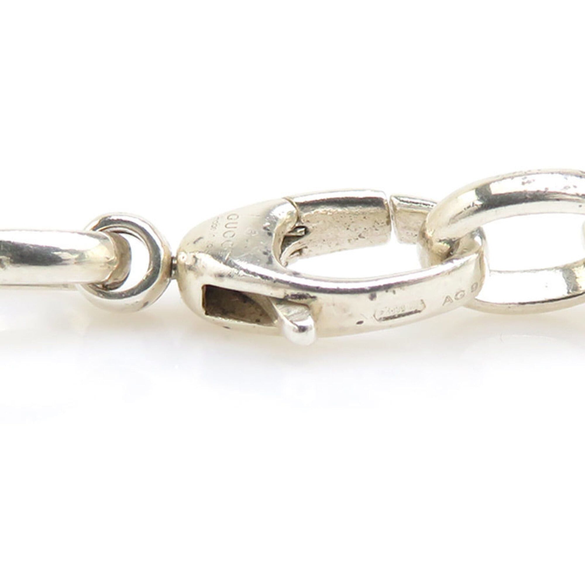 Gucci Gucci necklace, Interlocking G design, 925 sterling silver, men's and women's, e61917j Size ONE SIZE - 7 Thumbnail