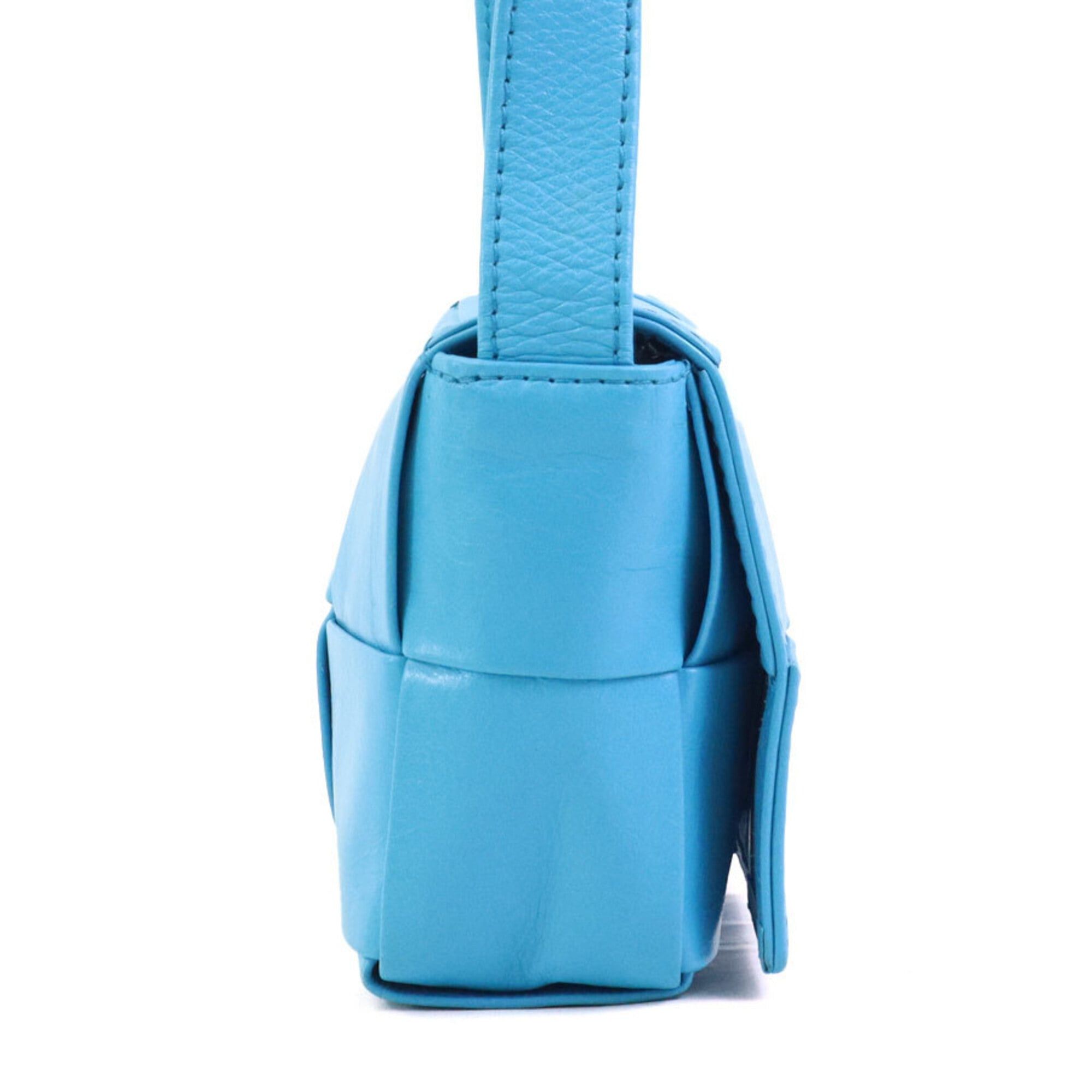 Bottega Veneta Bottega Veneta Candy Cassette Crossbody Shoulder Bag, Leather, Blue, Women's, e61902a Size ONE SIZE - 2 Thumbnail