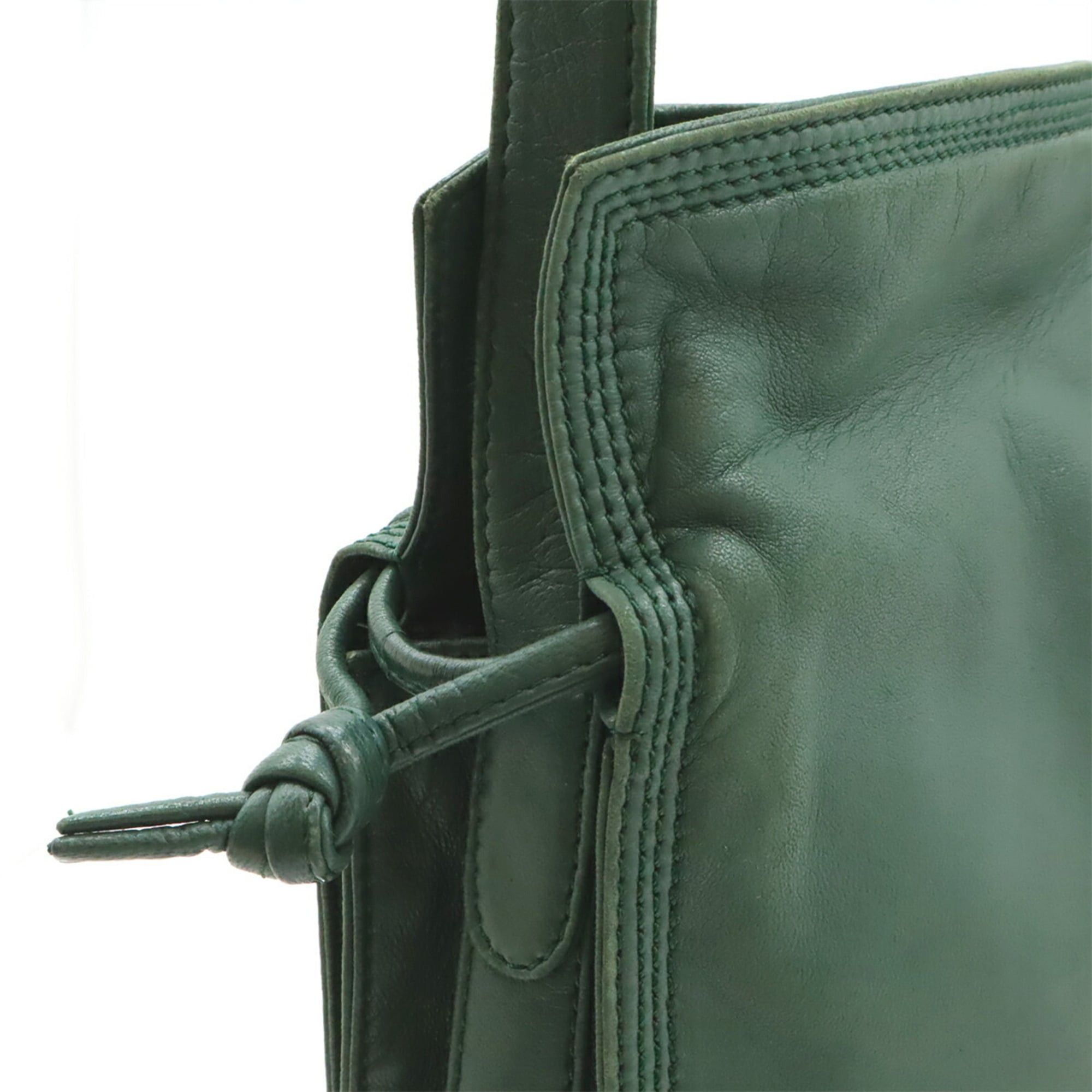 Loewe LOEWE Flamenco Anagram Shoulder Bag, Nappa Leather, Green Size ONE SIZE - 5 Thumbnail