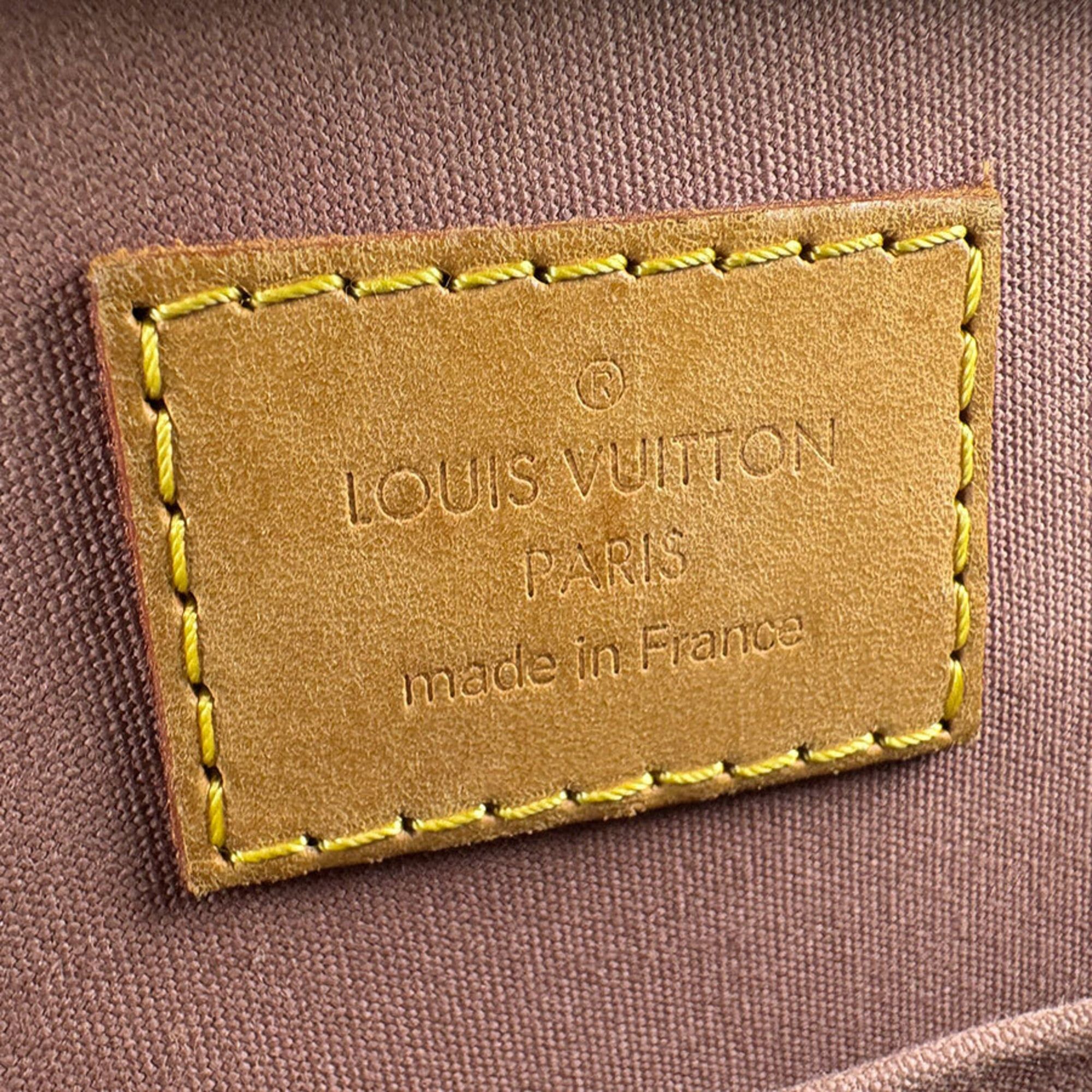 Louis Vuitton Louis Vuitton Alma BB Monogram Vernis Handbag, Rose Velour, Women's, M91585 z9768 Size ONE SIZE - 13 Thumbnail