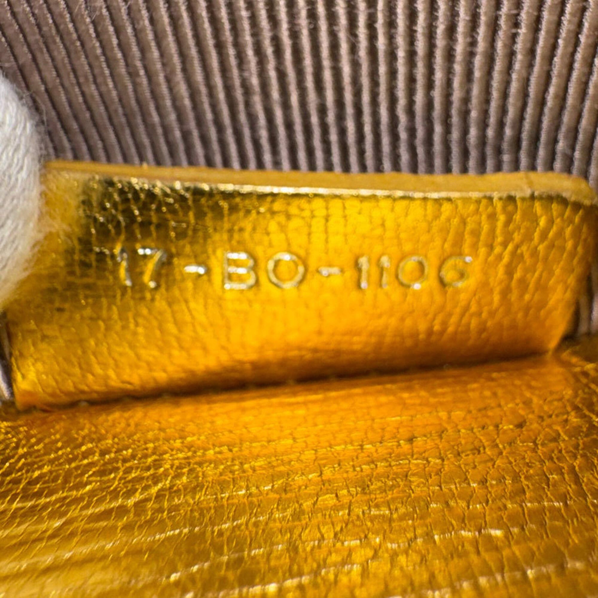 Dior Christian Dior Cannage Leather Backpack, Gold, Women's (z9766) Size ONE SIZE - 13 Thumbnail