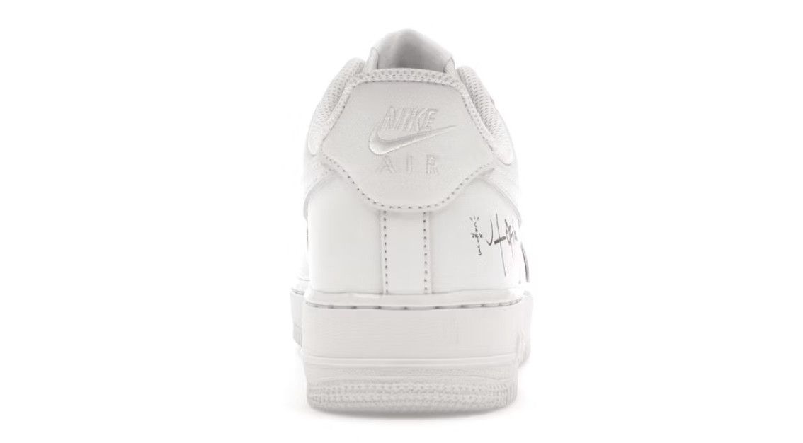 Nike Air Force 1 Low '07 White (Travis Scott Cactus Jack Utopia Size US 9.5 / IT 39.5 - 4 Thumbnail