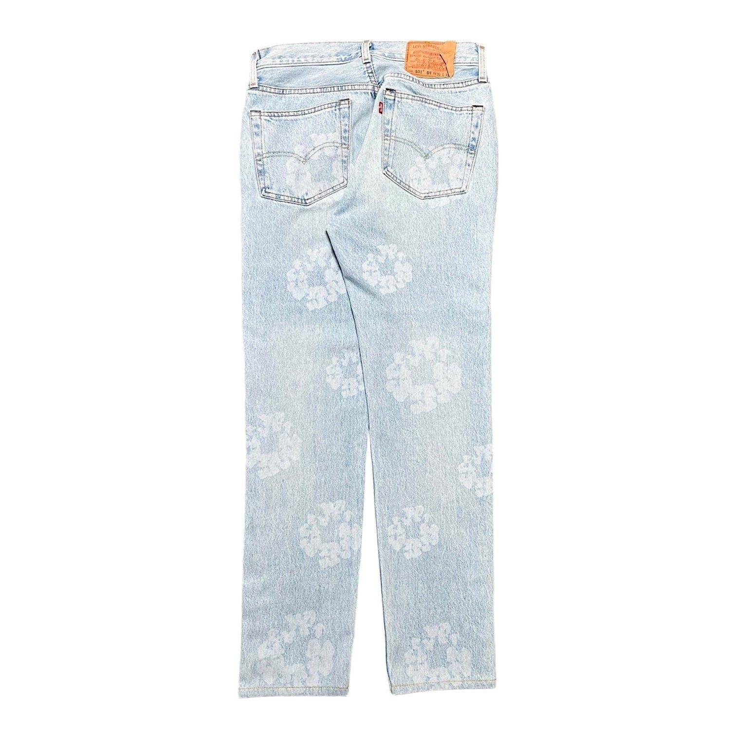 DENIM TEARS Mono Wreath Jeans Vintage Indigo Size US 31 - 2 Thumbnail