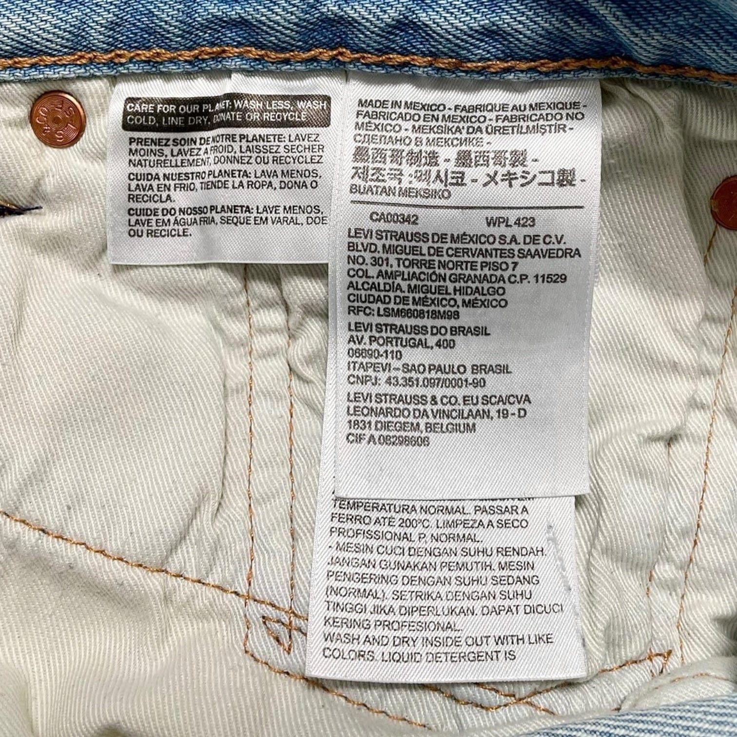 DENIM TEARS Mono Wreath Jeans Vintage Indigo Size US 31 - 5 Thumbnail