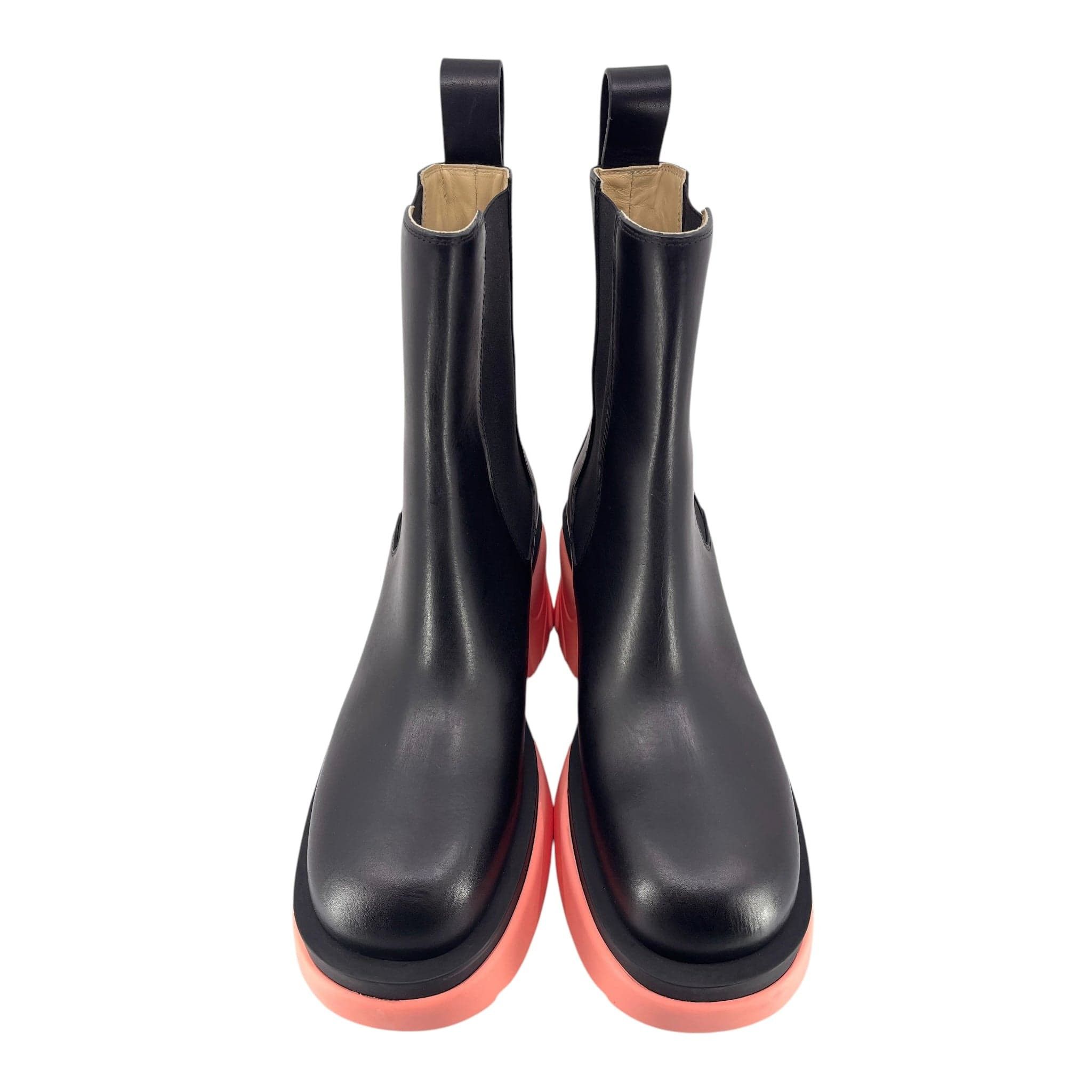 Bottega Veneta Flash Boots Black/Flamingo Size US 10 / IT 40 - 5 Thumbnail