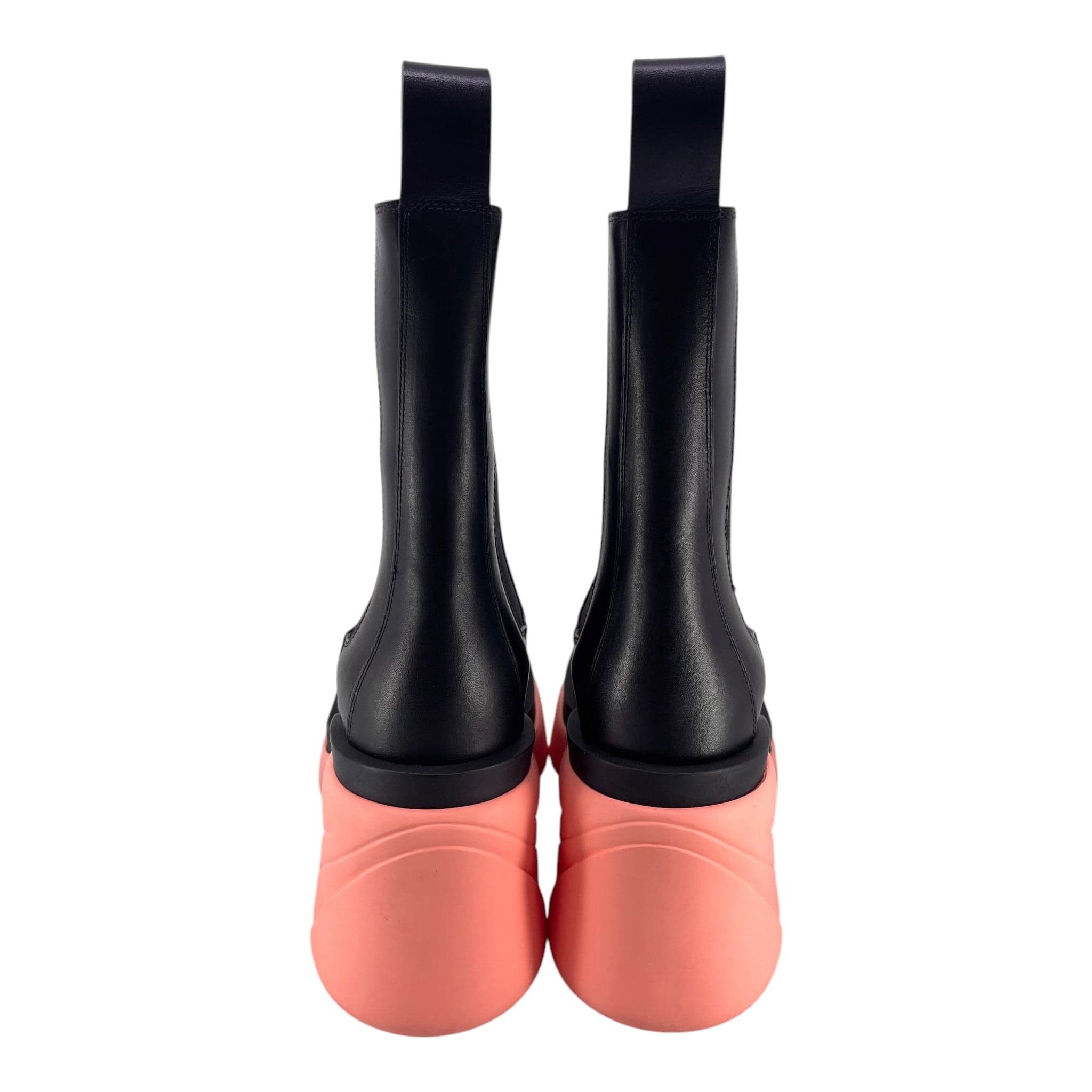 Bottega Veneta Flash Boots Black/Flamingo Size US 10 / IT 40 - 6 Thumbnail