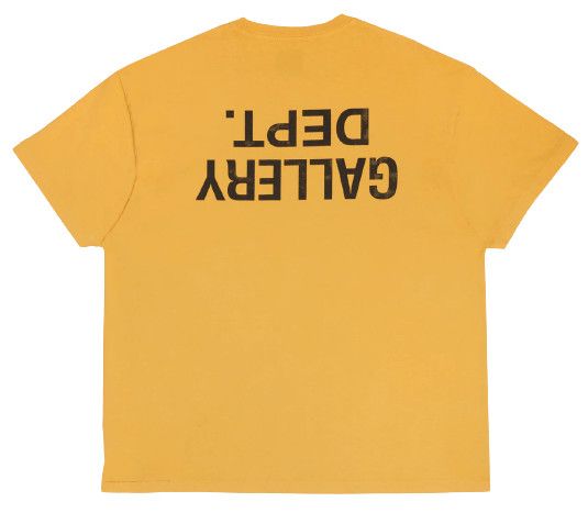 Gallery Dept. Gallery Department Fucked Up Logo Short Sleeve Tee Shirt Yel Size US XL / EU 56 / 4 - 2 Thumbnail