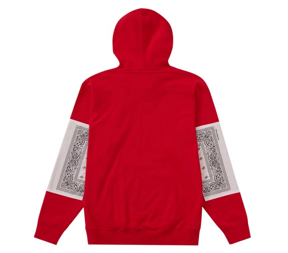 Supreme The North Face Bandana Hooded Sweatshirt Red Size US XL / EU 56 / 4 - 2 Thumbnail