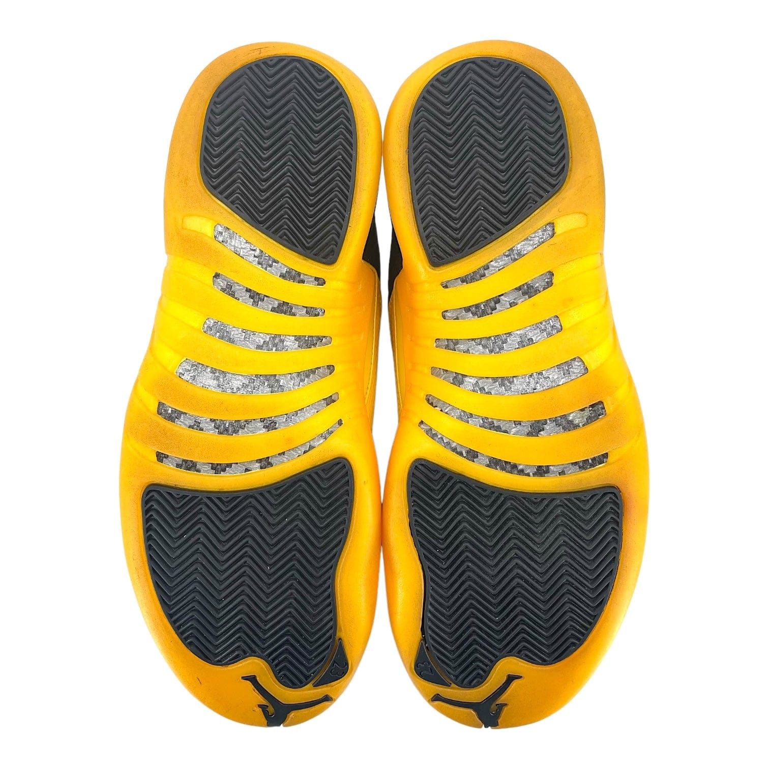 Nike 12 Retro Black University Gold Size US 10 / EU 43 - 7 Thumbnail