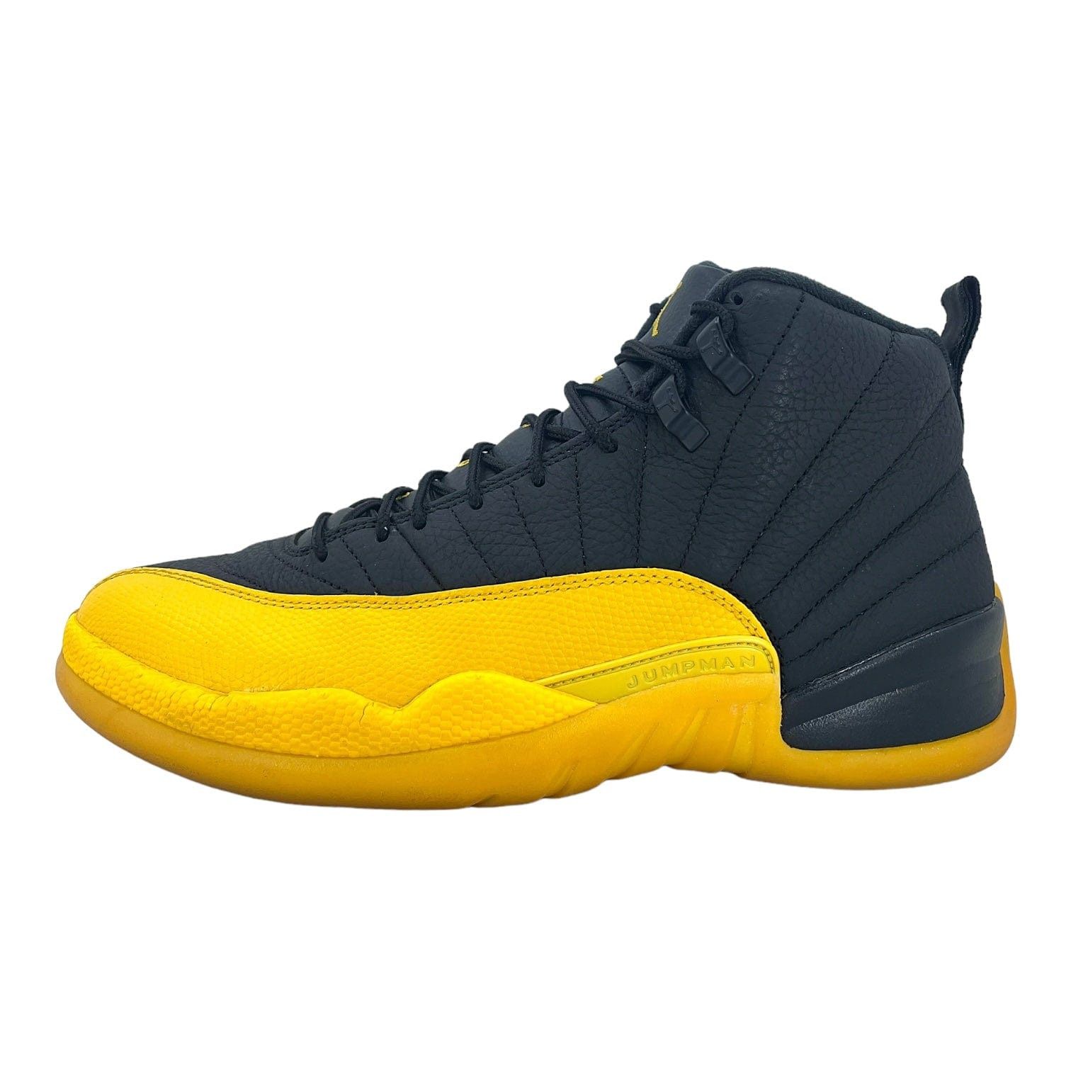 Nike 12 Retro Black University Gold Size US 10 / EU 43 - 2 Thumbnail
