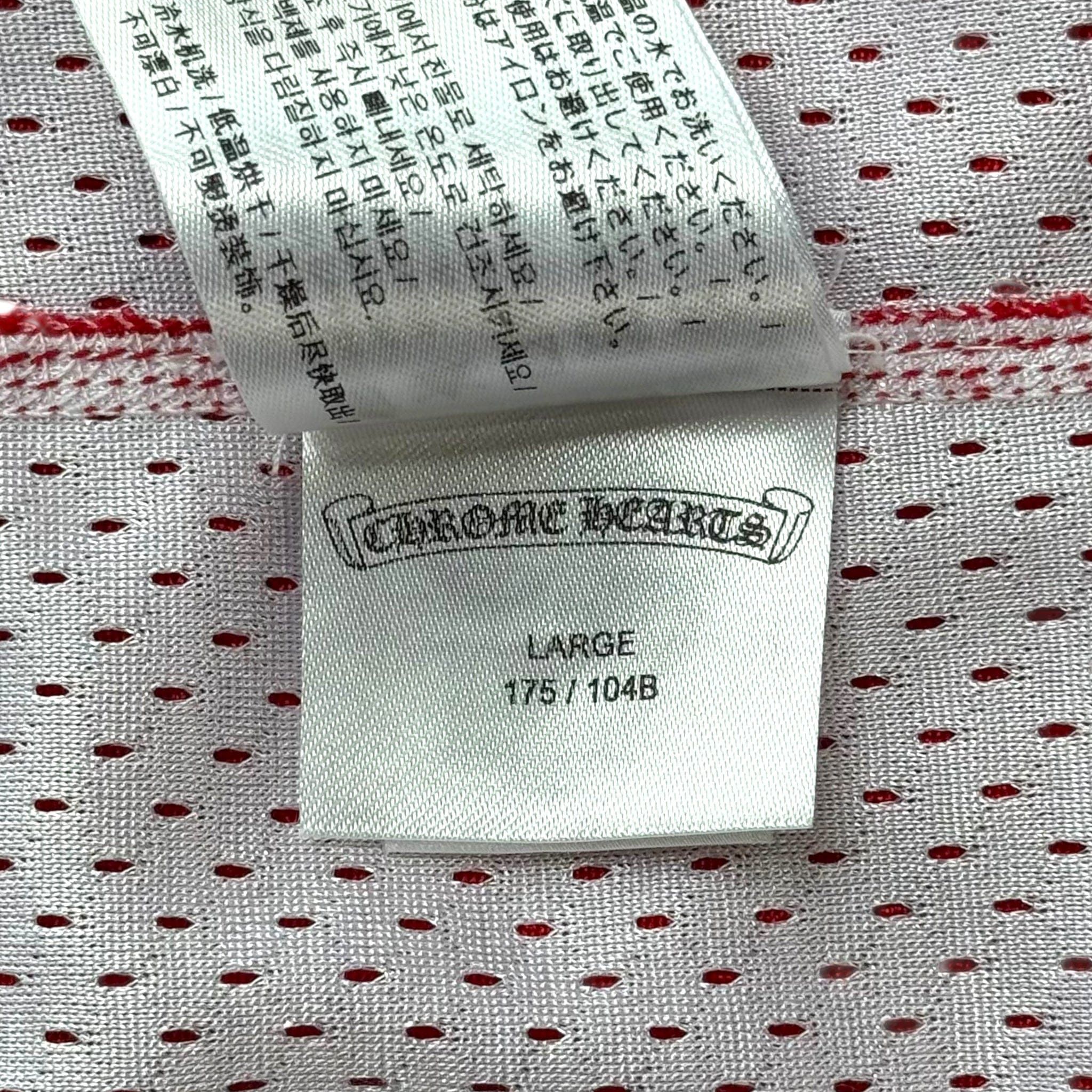 Chrome Hearts Form Reversible Warmup Basketball Jersey Red Size US L / EU 52-54 / 3 - 10 Thumbnail