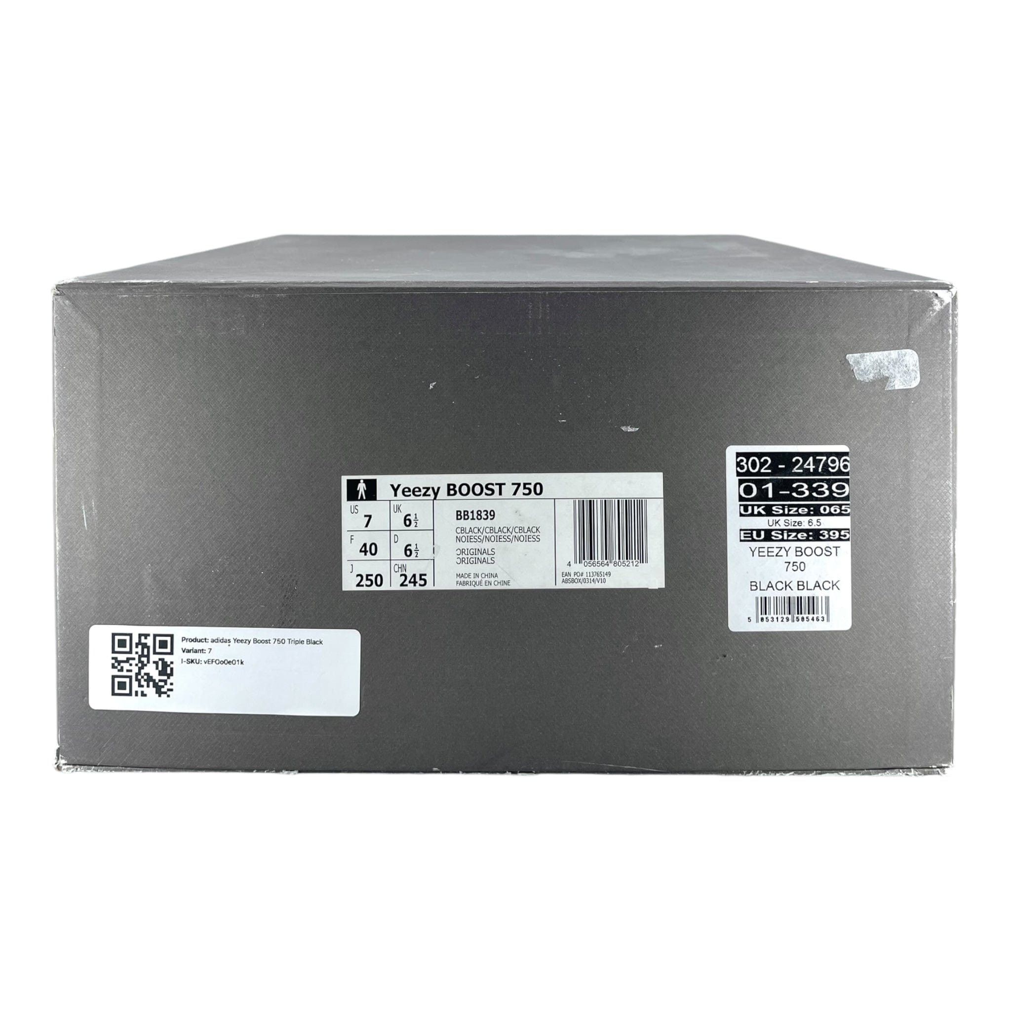 Adidas Yeezy Boost 750 Triple Black Size US 7 / EU 40 - 8 Thumbnail