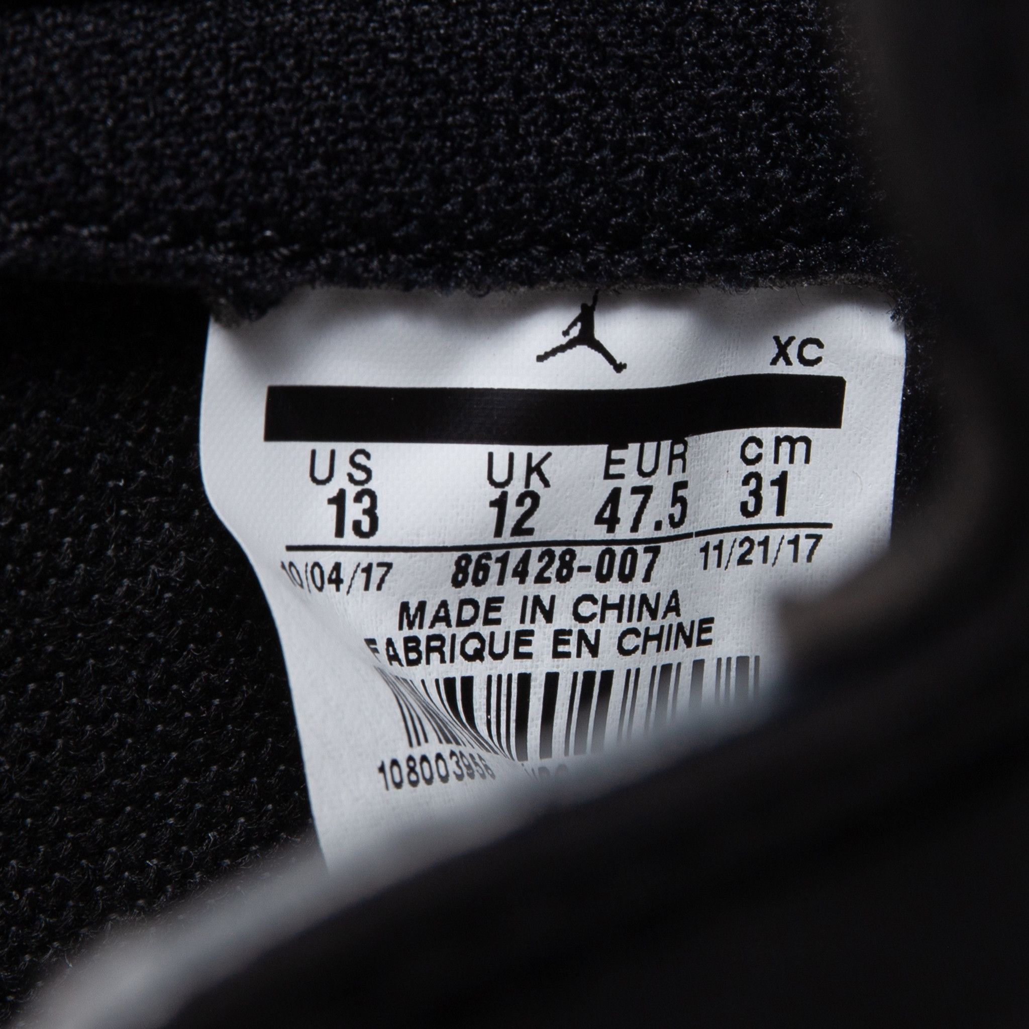 Nike 1 Retro High NRG Patent Gold Toe Size US 9.5 / EU 42-43 - 10 Thumbnail