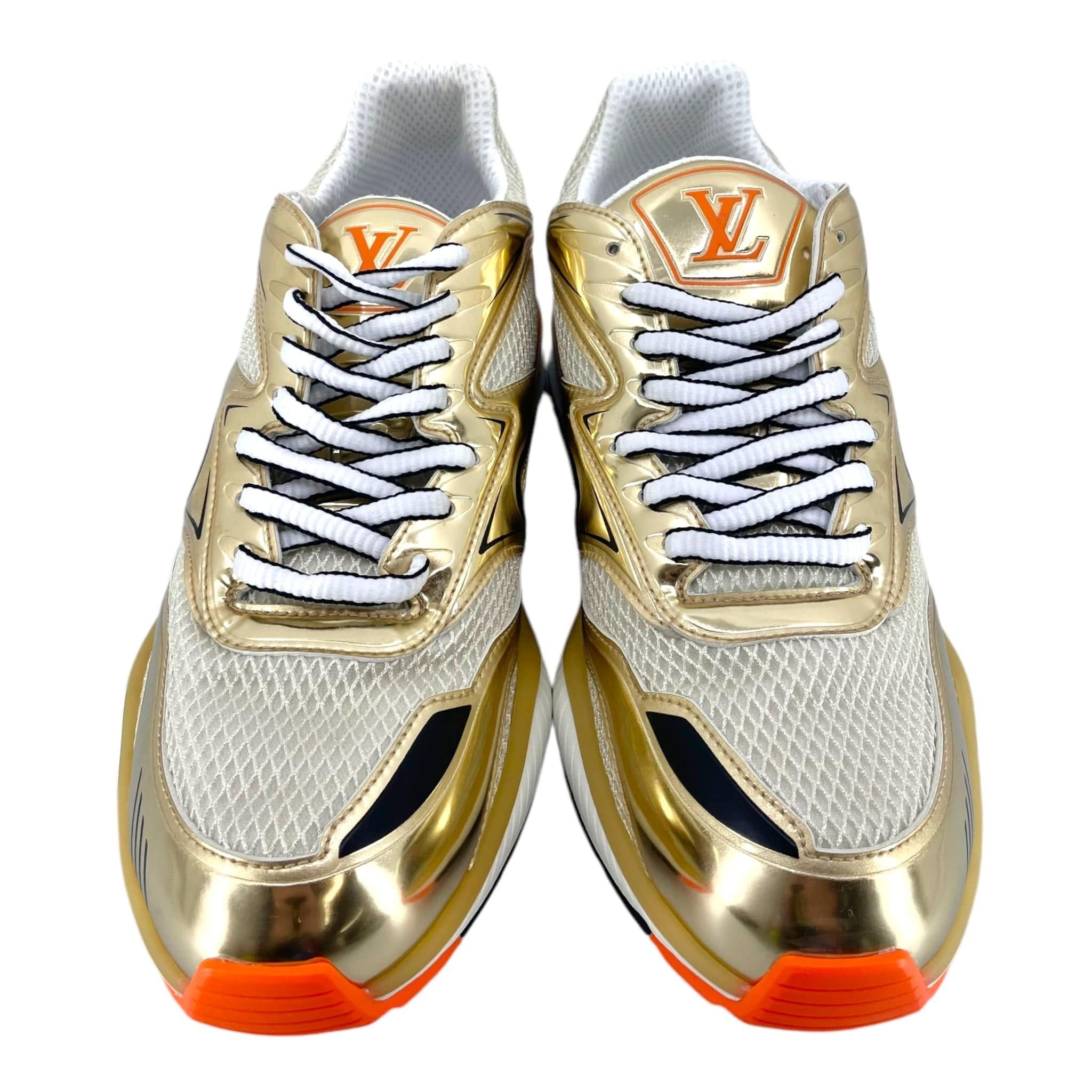 Louis Vuitton LV Trail Sneaker Gold Orange Size US 7.5 / EU 40-41 - 5 Thumbnail