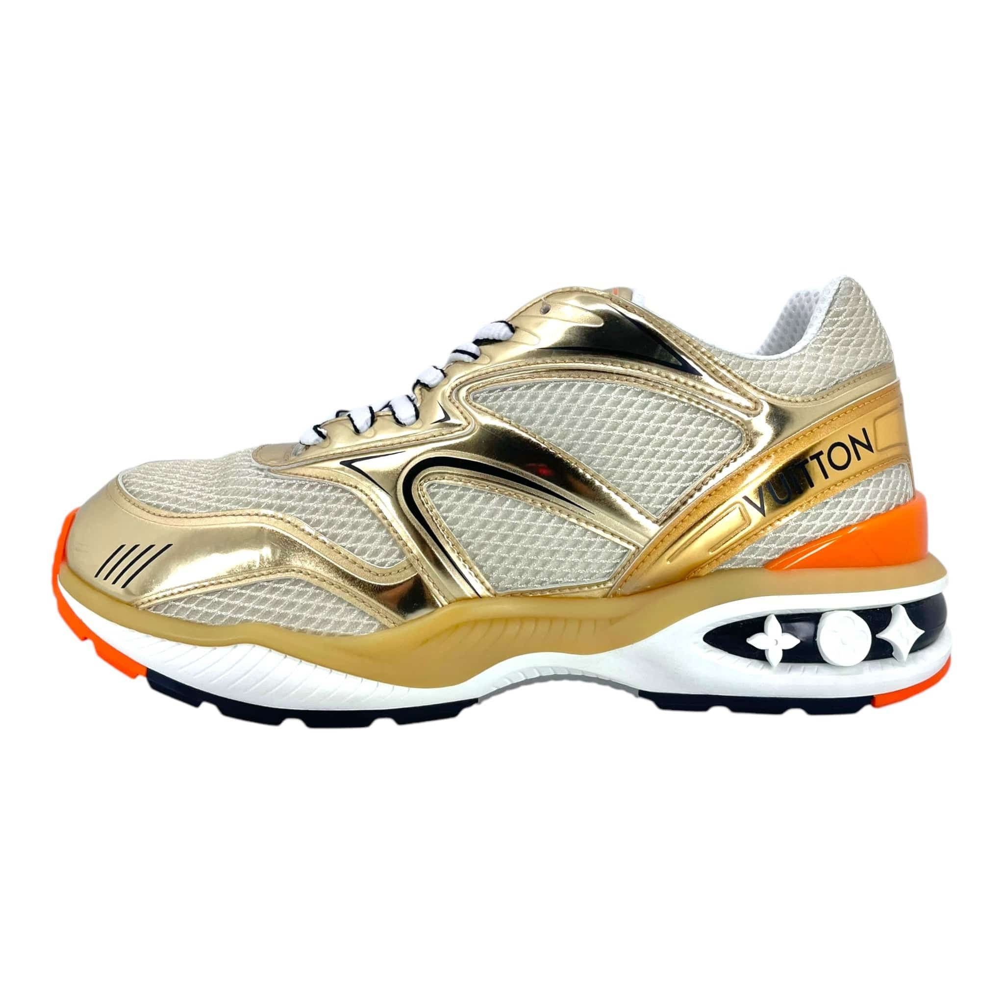 Louis Vuitton LV Trail Sneaker Gold Orange Size US 7.5 / EU 40-41 - 2 Thumbnail