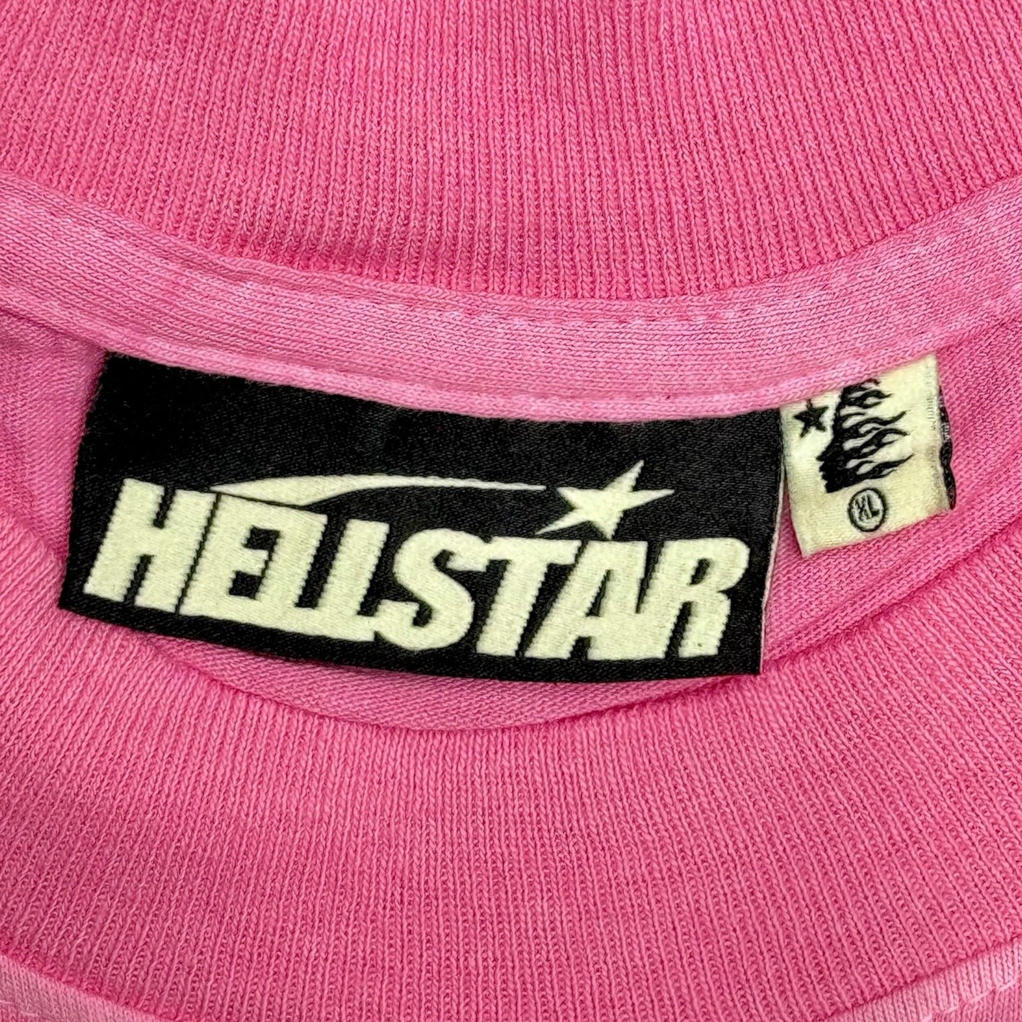 HELLSTAR Brainwashed World Tour Short Sleeve Tee Shirt Pink Size US XL / EU 56 / 4 - 5 Thumbnail