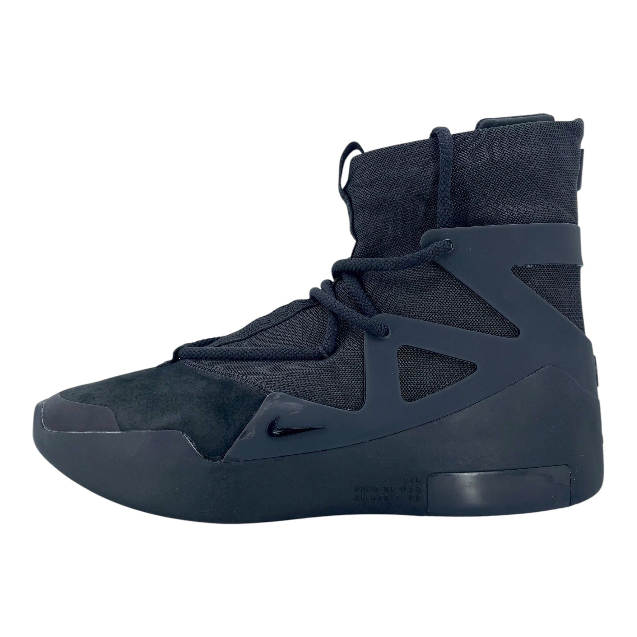 Nike Air Fear Of God 1 Triple Black Size US 10.5 / EU 43-44 - 2 Thumbnail