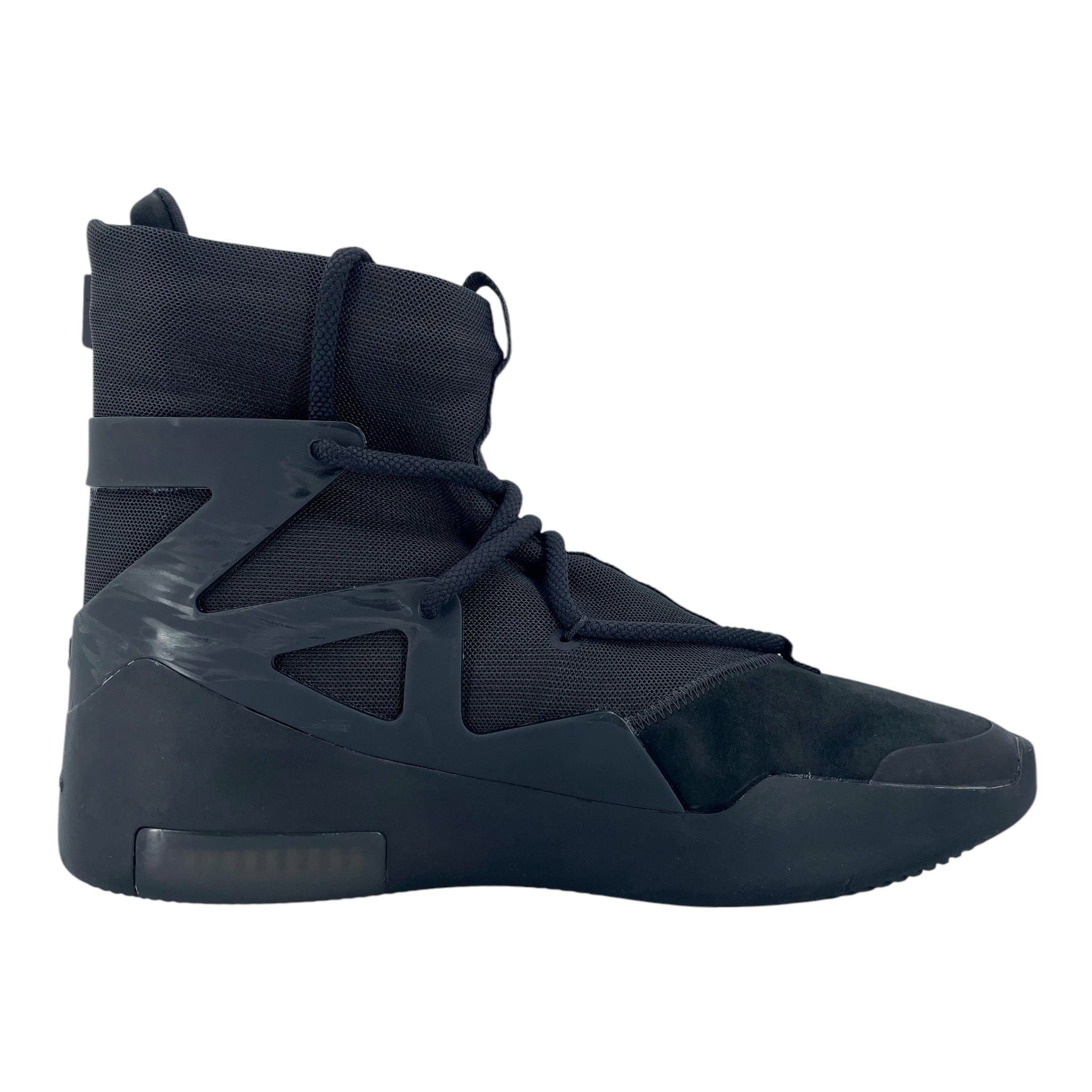 Nike Air Fear Of God 1 Triple Black Size US 10.5 / EU 43-44 - 4 Thumbnail