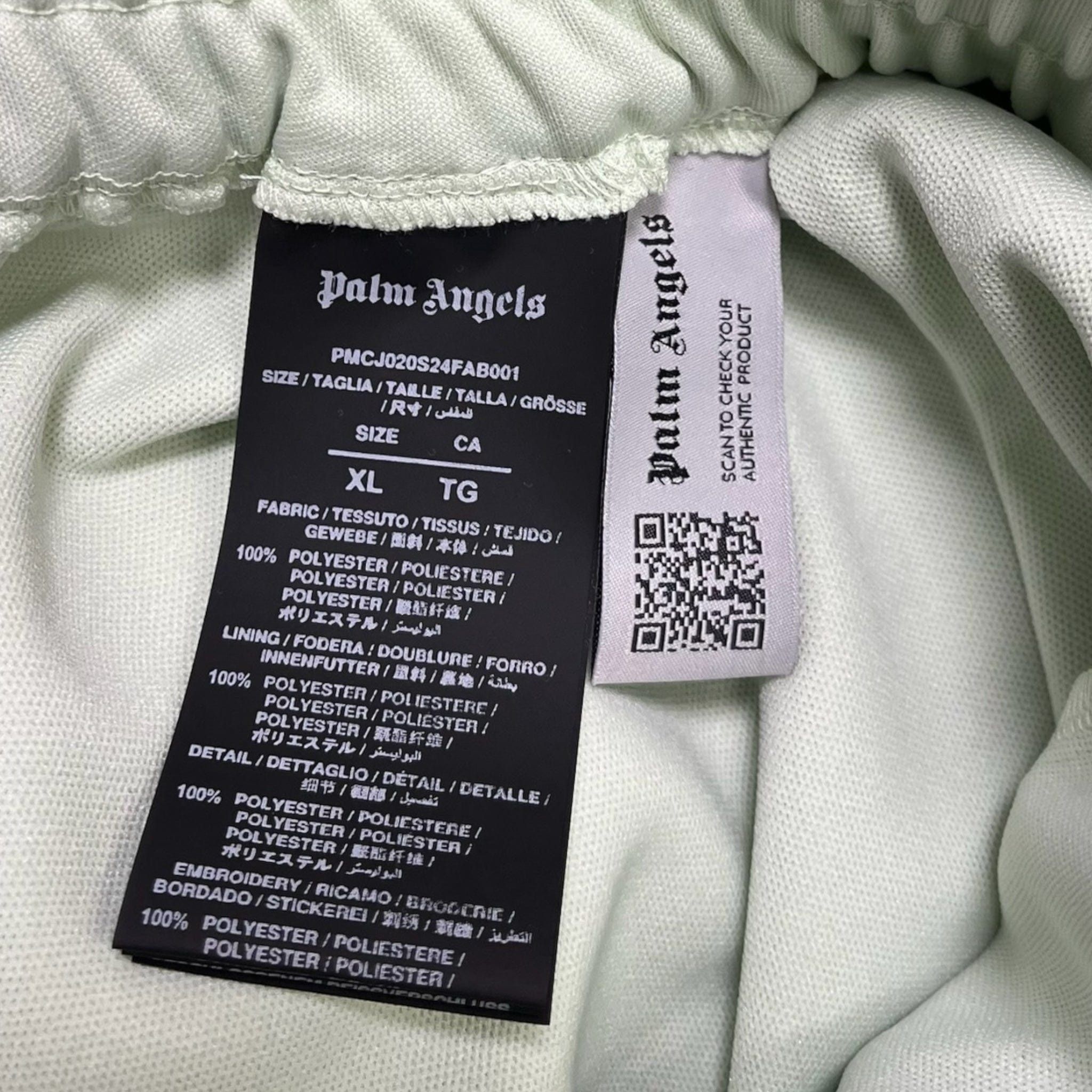 Palm Angels Classic Track Pants Mint Off-White Size US 40 / EU 56 - 4 Thumbnail
