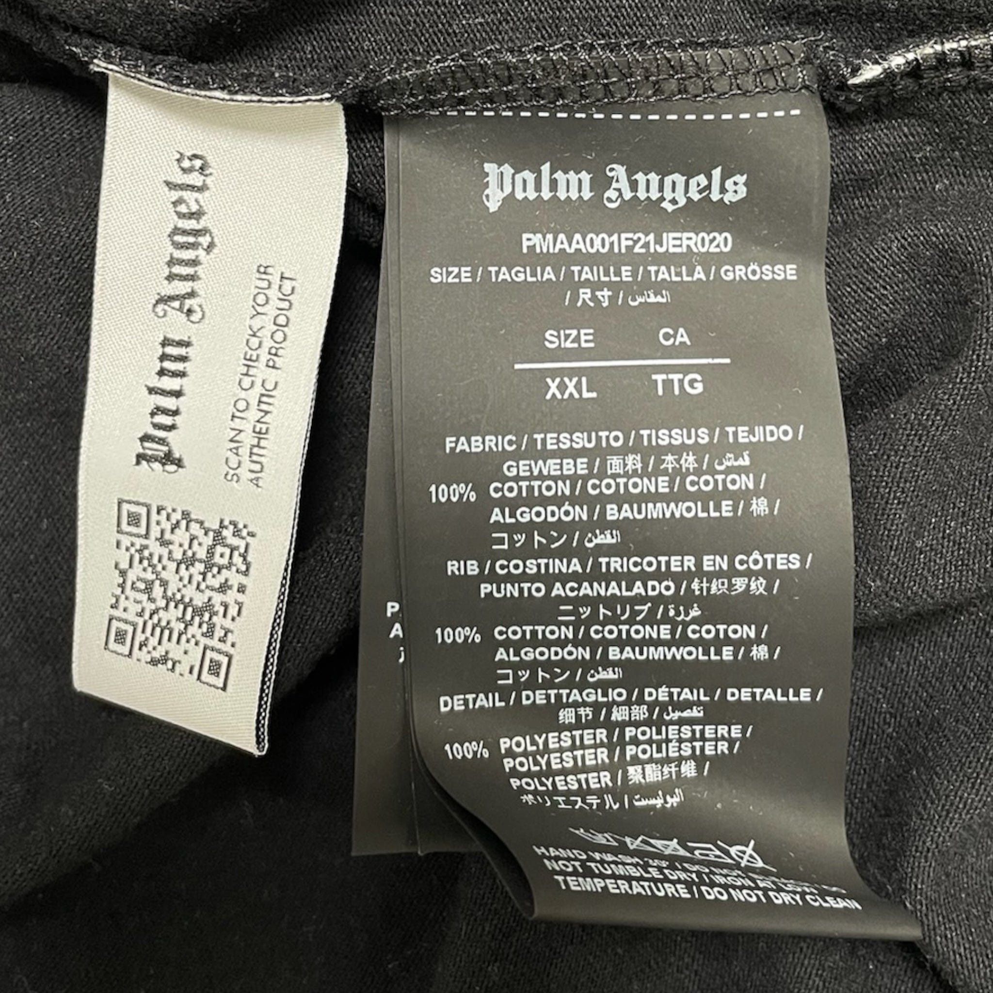 Palm Angels Mountain Panorama Short Sleeve Tee Shirt Black Size US XXL / EU 58 / 5 - 5 Thumbnail