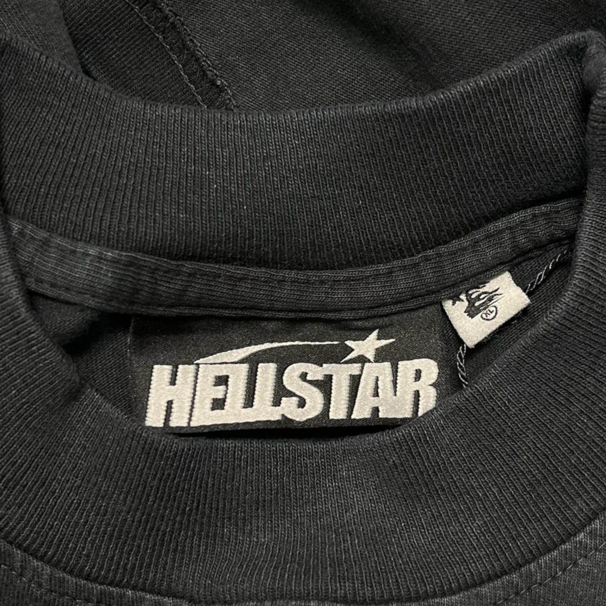 HELLSTAR Classic Logo Short Sleeve Tee Shirt Black Size US L / EU 52-54 / 3 - 4 Thumbnail