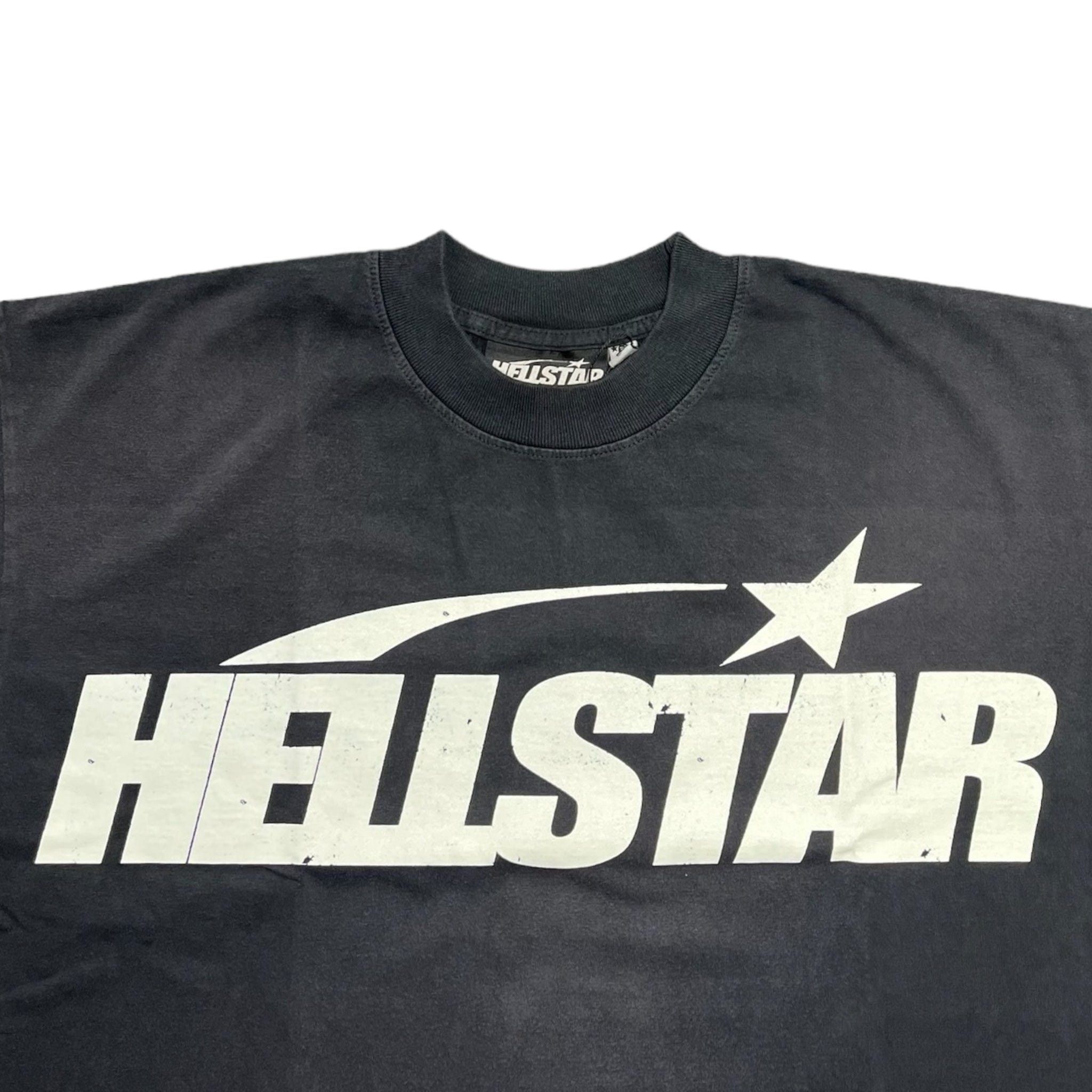 HELLSTAR Classic Logo Short Sleeve Tee Shirt Black Size US L / EU 52-54 / 3 - 3 Thumbnail